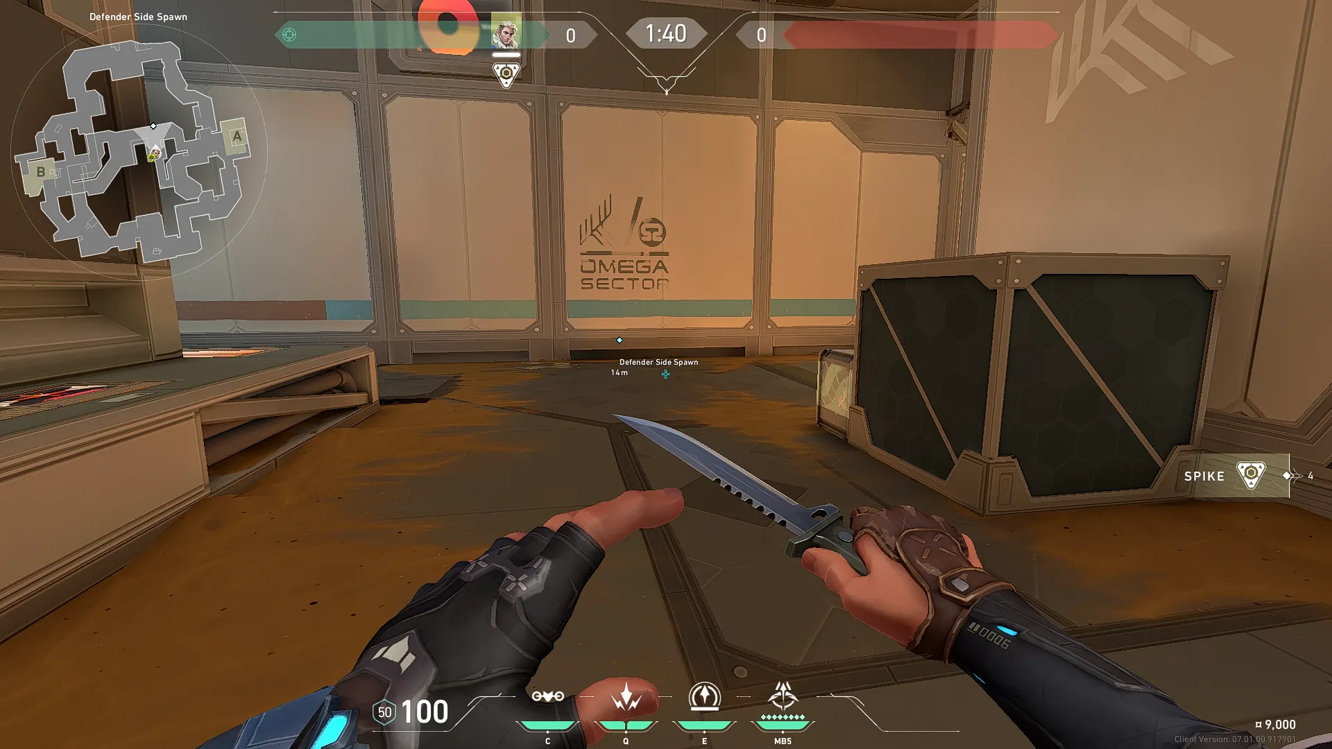 A Site Retake Dart — Sova lineup on Fracture