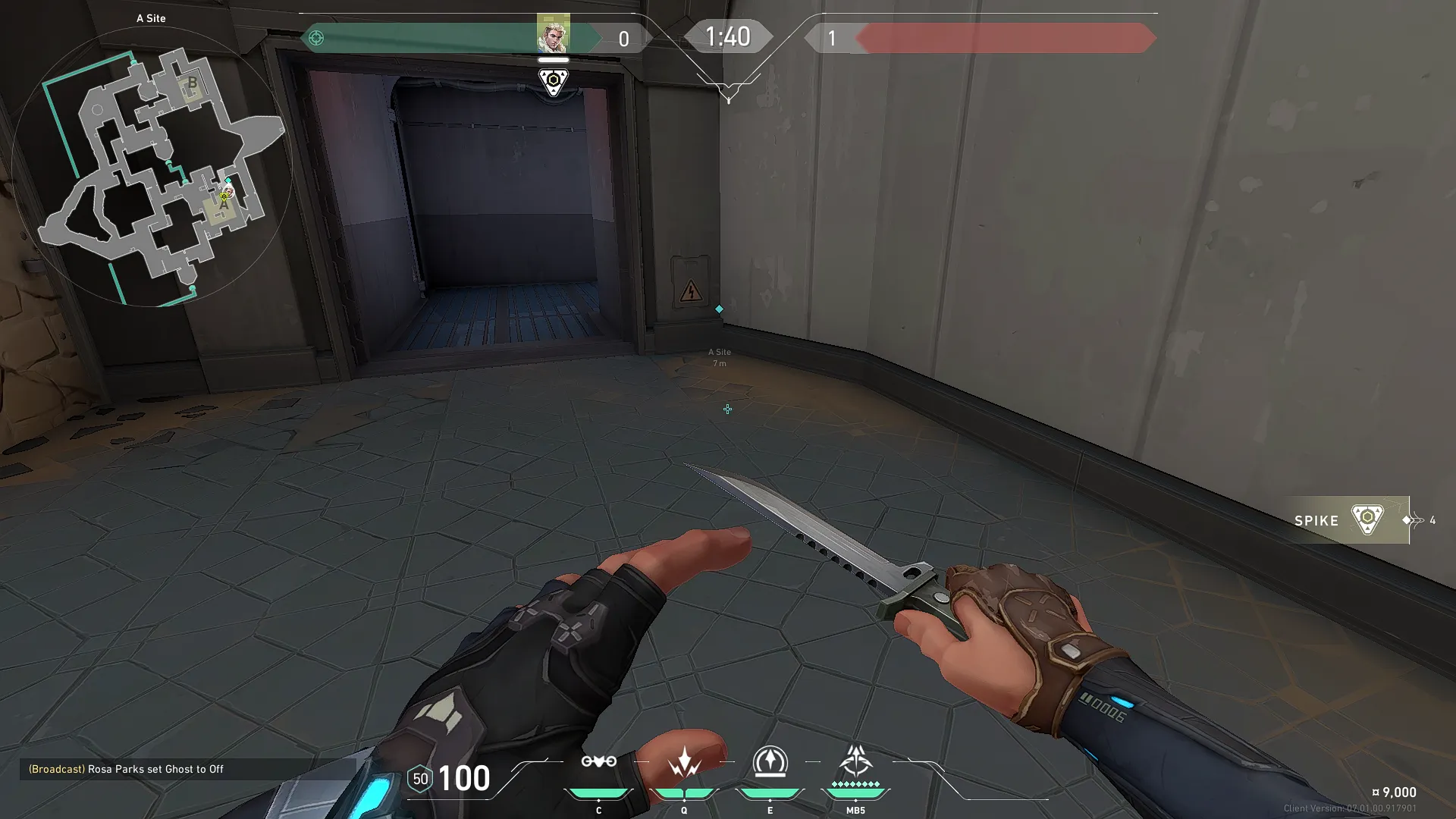 A Simple Retake Dart — Sova lineup on Bind