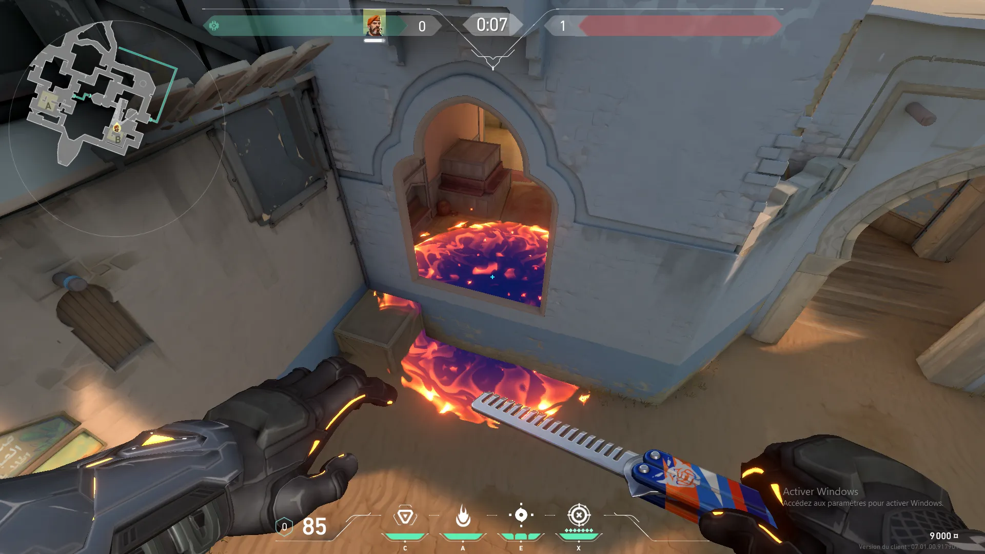 Brimstone Incendiary on Bind Defense Site B — step 3 of 3: Result