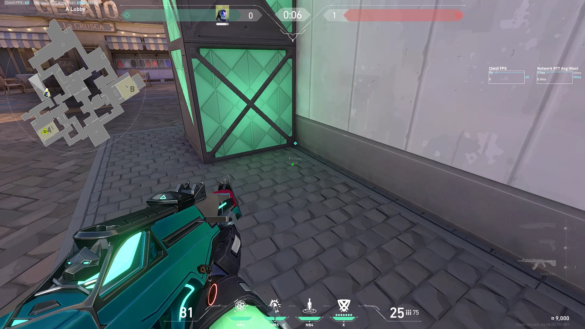 A Lobby to Front Box / Default — KAY/O lineup on Ascent
