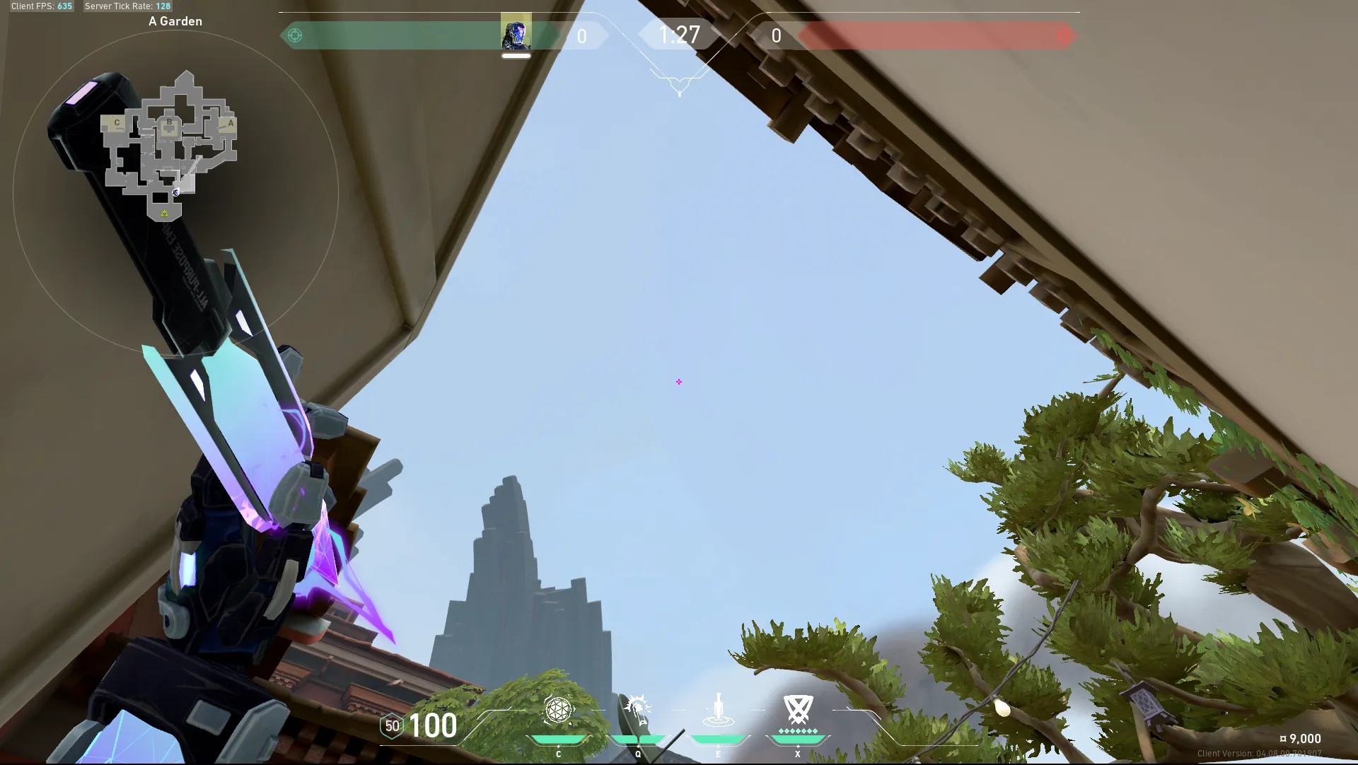 KAY/O Zero_Point on Haven Attack Site A — step 3 of 4: Aim — line up the shot