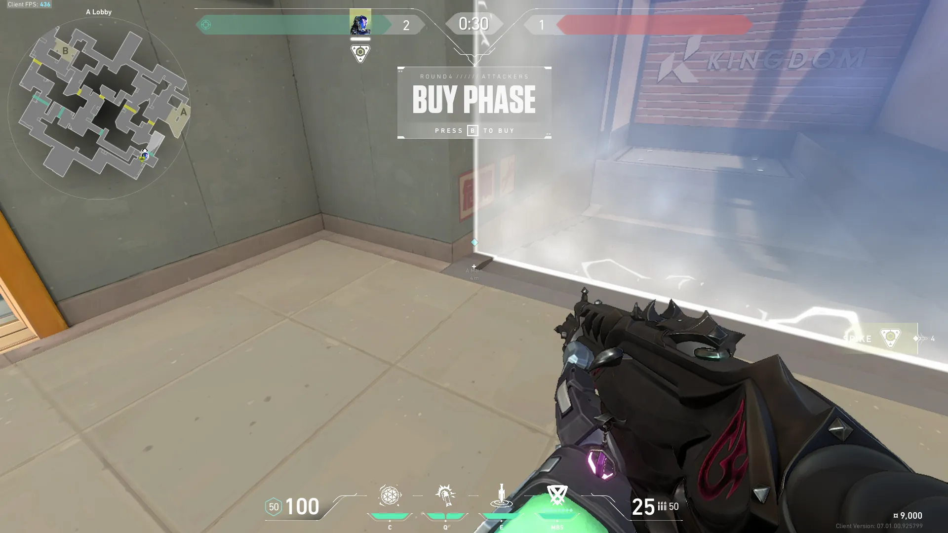 A Site Attackers Knife — KAY/O lineup on Split