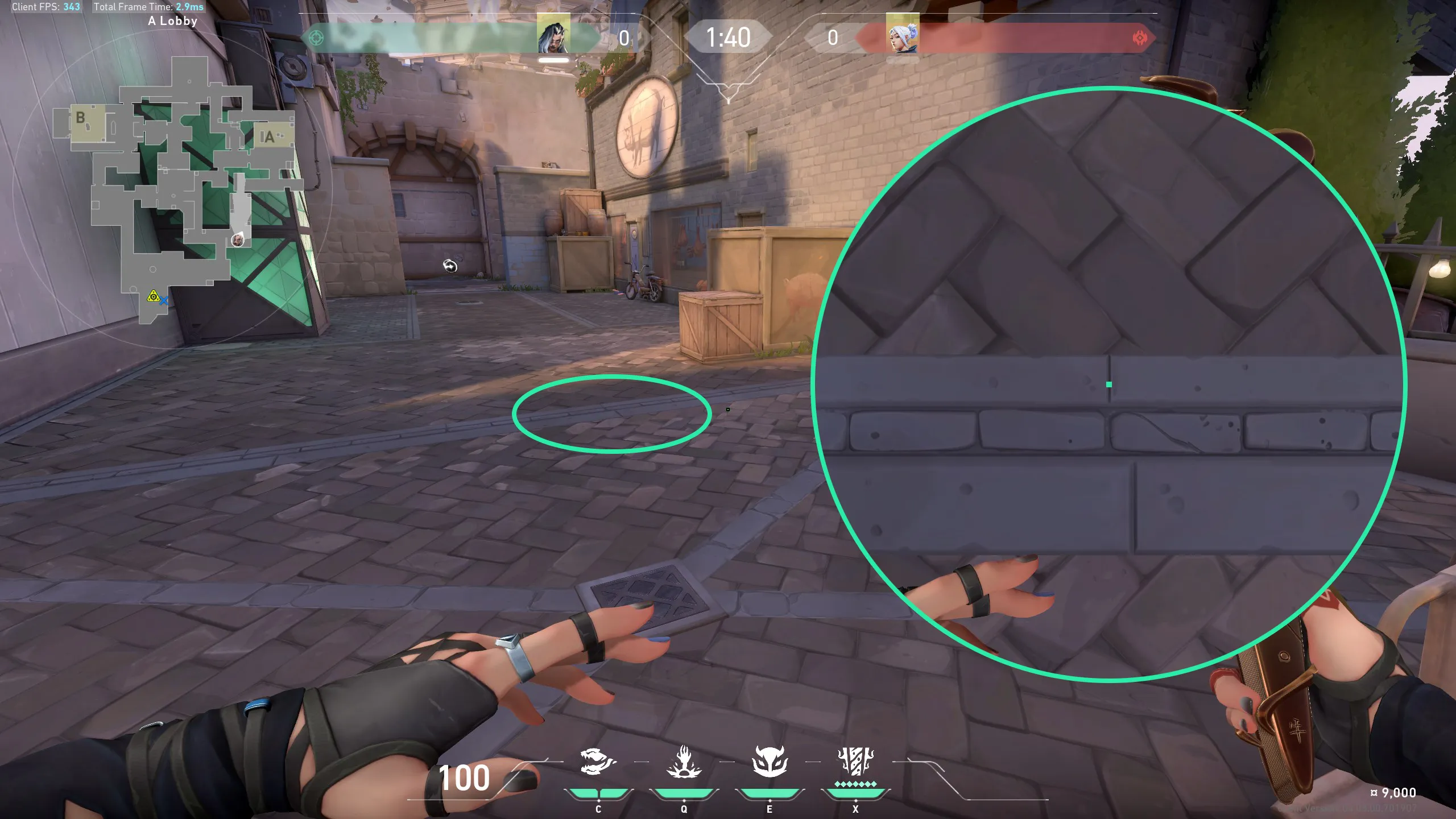 A Lobby to A Site/Tree — Fade lineup on Ascent