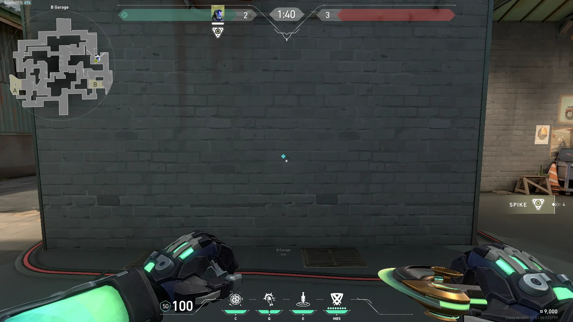 B Close Left Clear — KAY/O lineup on Split
