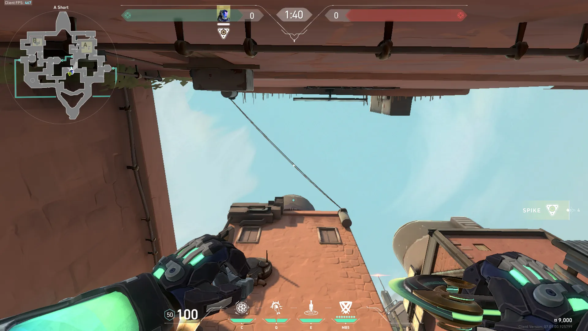 KAY/O Zero_Point on Bind Attack Site A — step 5 of 6: Aim — line up the shot