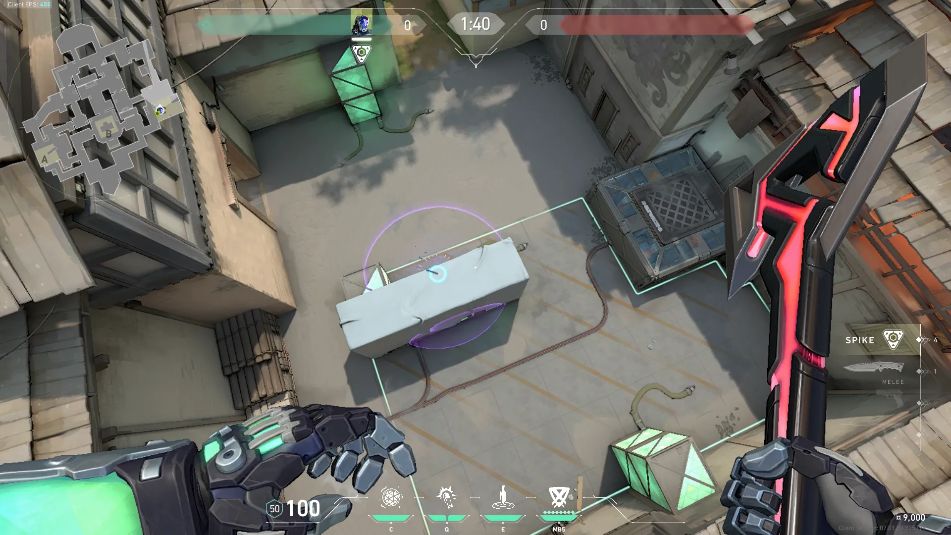 KAY/O Frag_Ment on Haven Defense Site C — step 4 of 4: Result