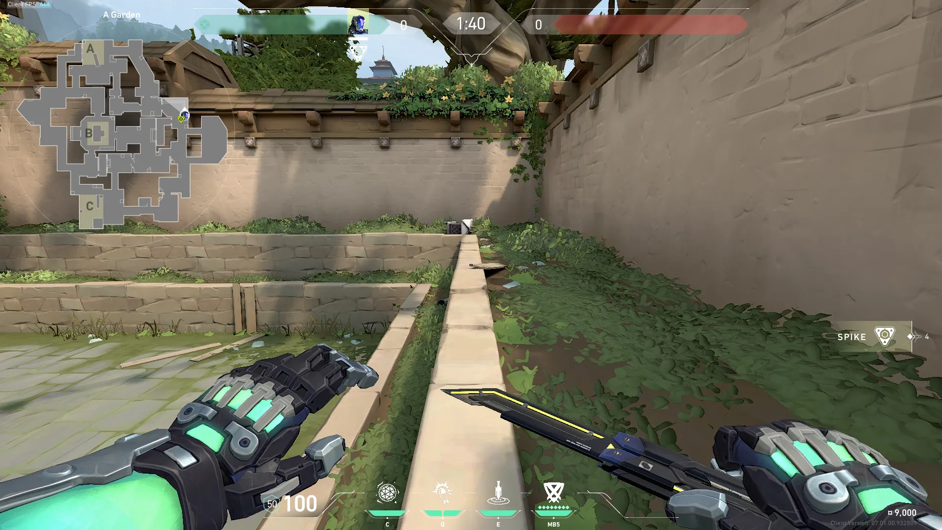 KAY/O Flash_Drive on Haven Attack Site A — step 2 of 4: Aim — line up the shot