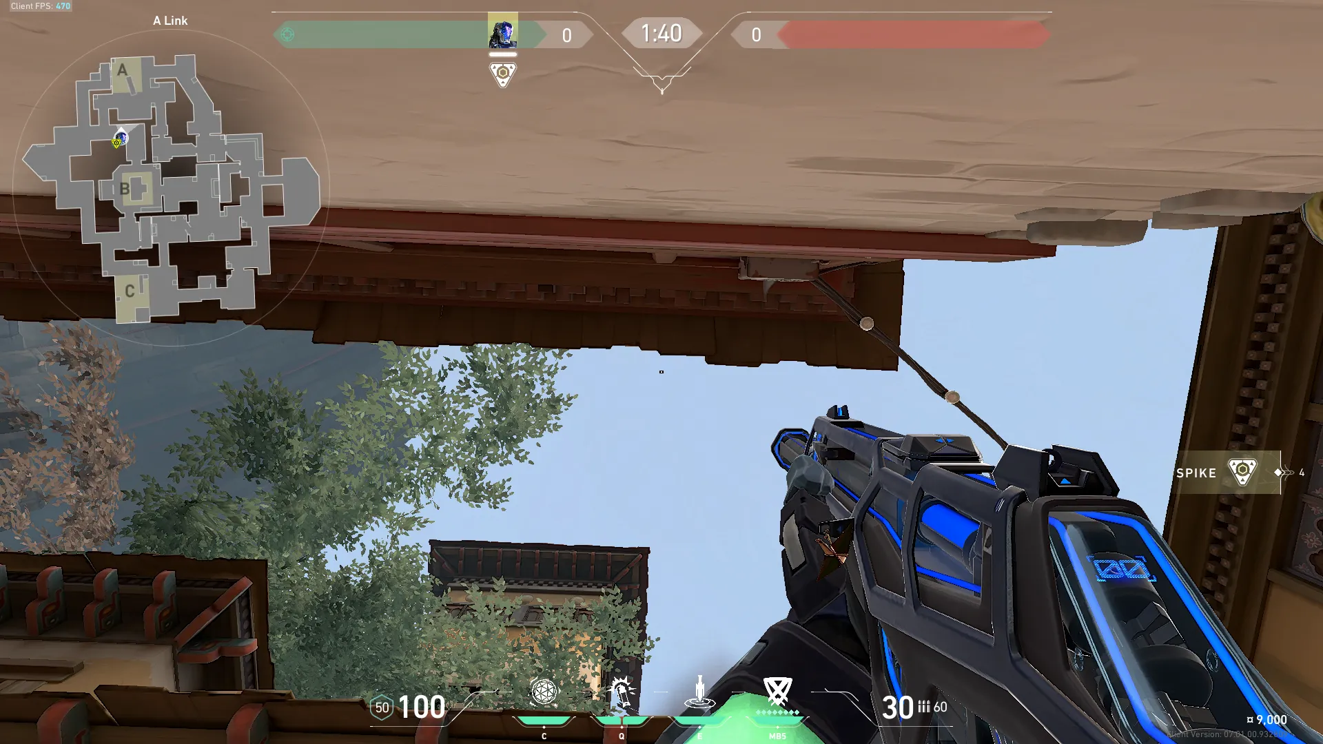 KAY/O Frag_Ment on Haven Defense Site A — step 3 of 4: Aim — line up the shot