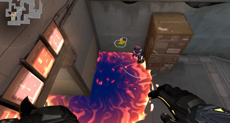 Brimstone Incendiary on Split Attack Site B — step 3 of 3: Result