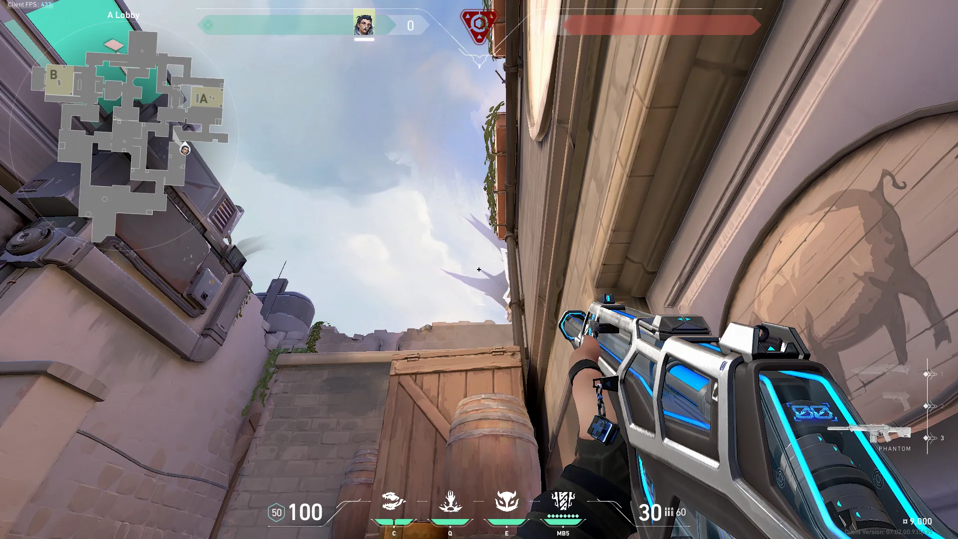 Fade Haunt on Ascent Attack Site A — step 2 of 3: Aim — line up the shot