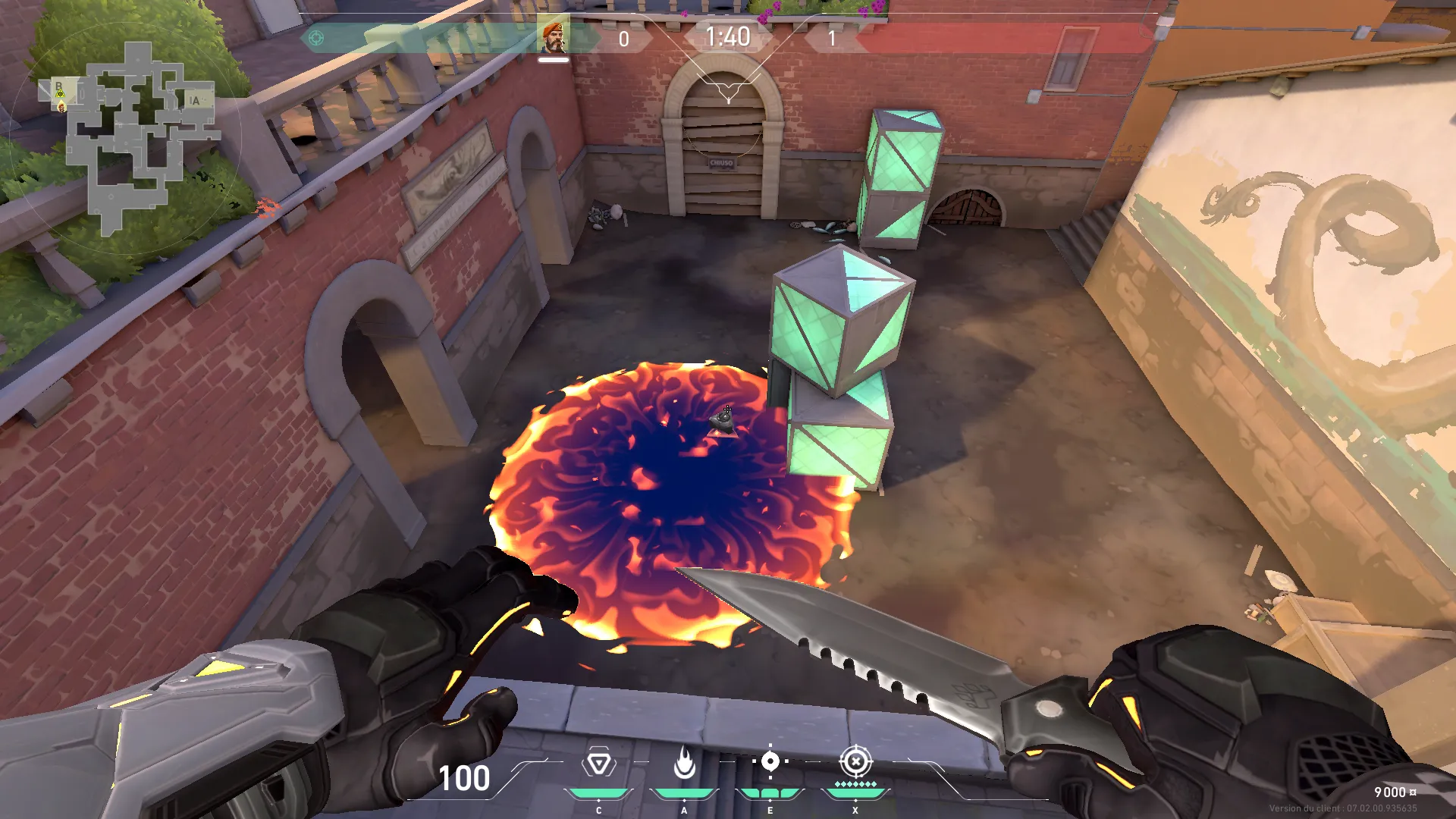 Brimstone Incendiary on Ascent Attack Site B — step 3 of 3: Result