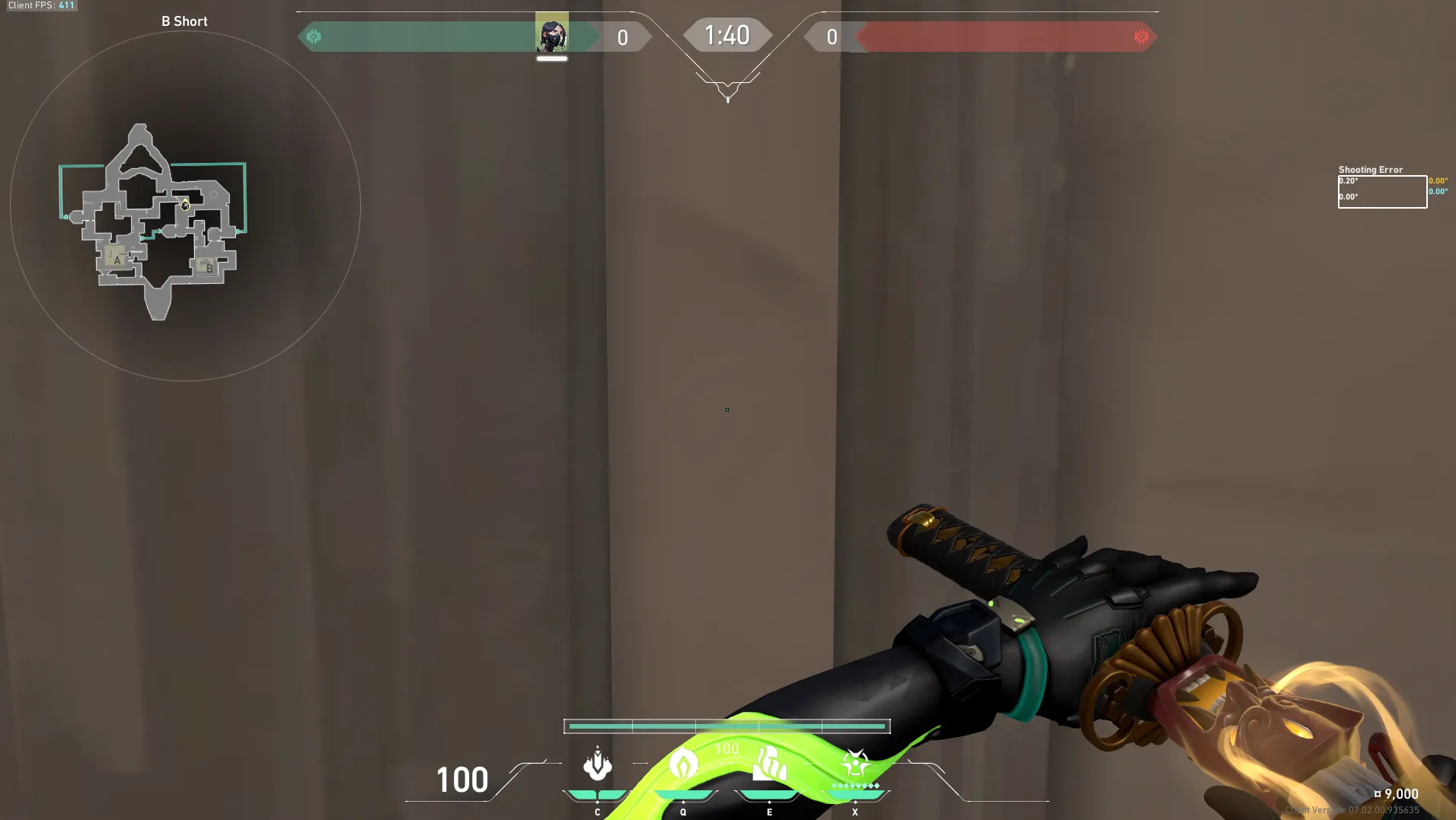 Outside B Link to B CT One-way — Viper lineup on Bind
