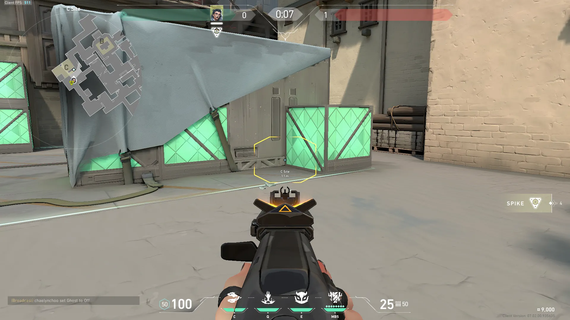 C Lobby Eye — Fade lineup on Haven