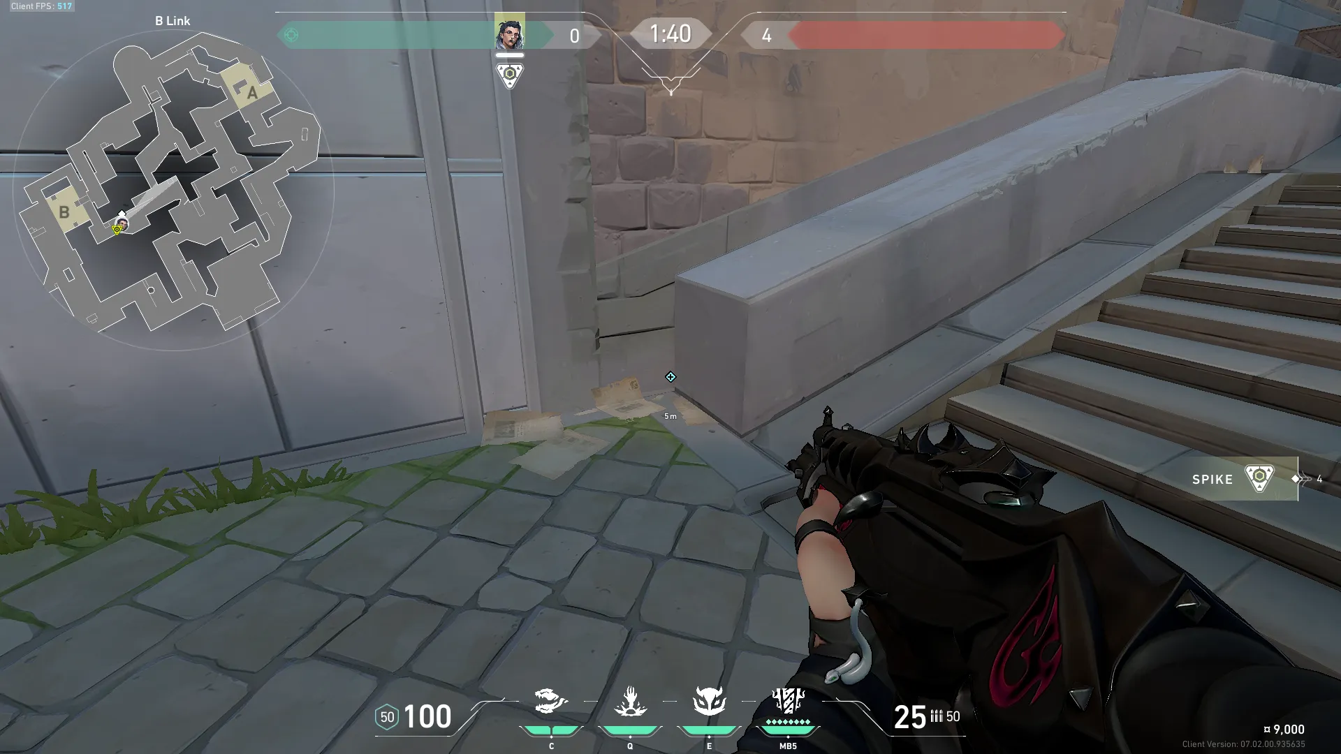 B Retake God Eye — Fade lineup on Pearl