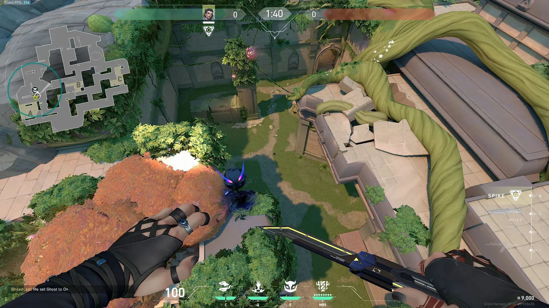 Fade Haunt on Lotus Defense Site A — step 4 of 4: Result