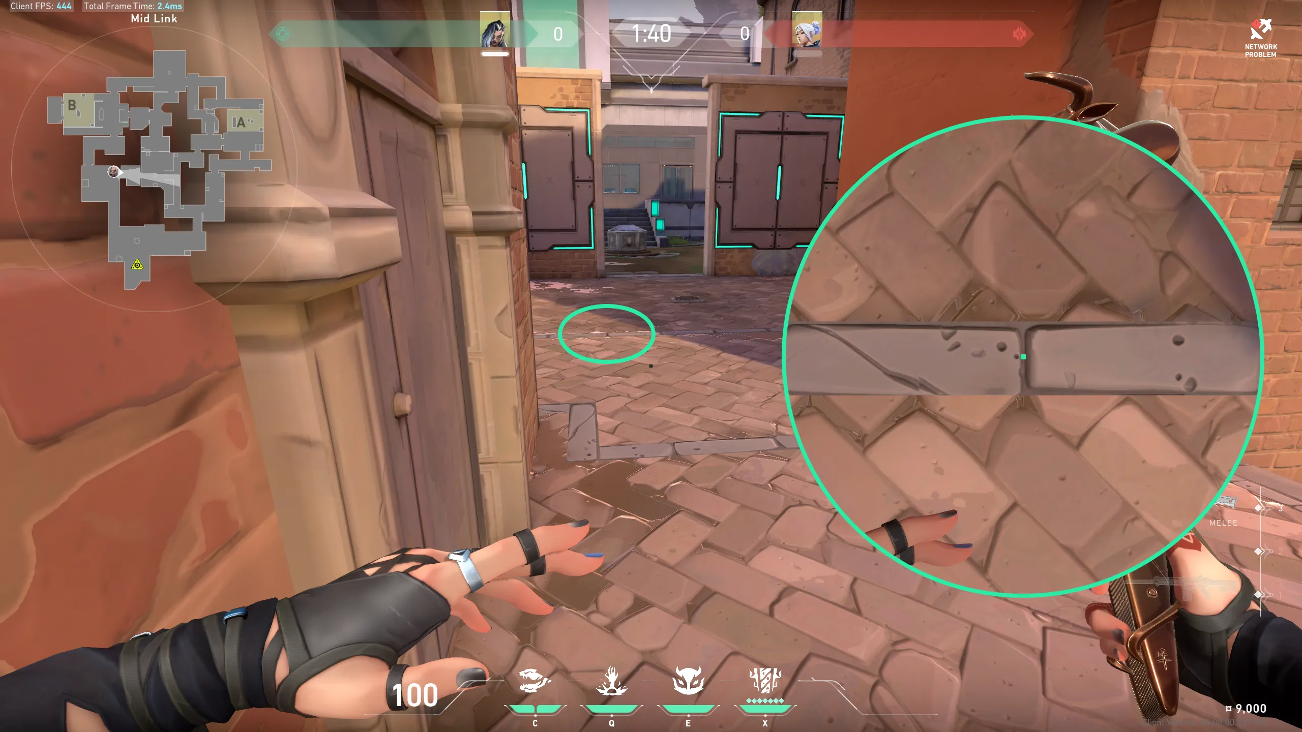Mid Link to Courtyard — Fade lineup on Ascent