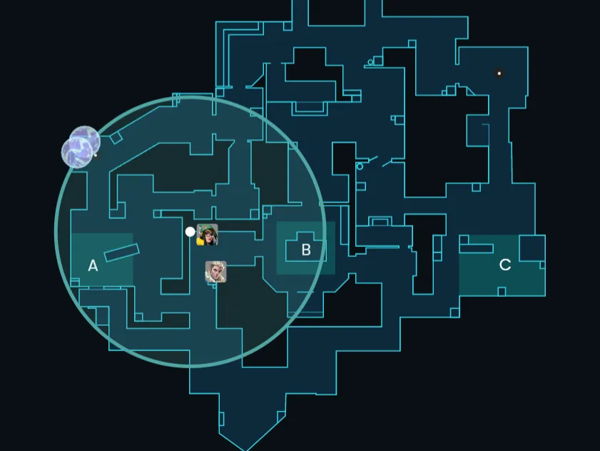 Sova Shock Bolt on Haven Defense Site A — step 5 of 5: Result