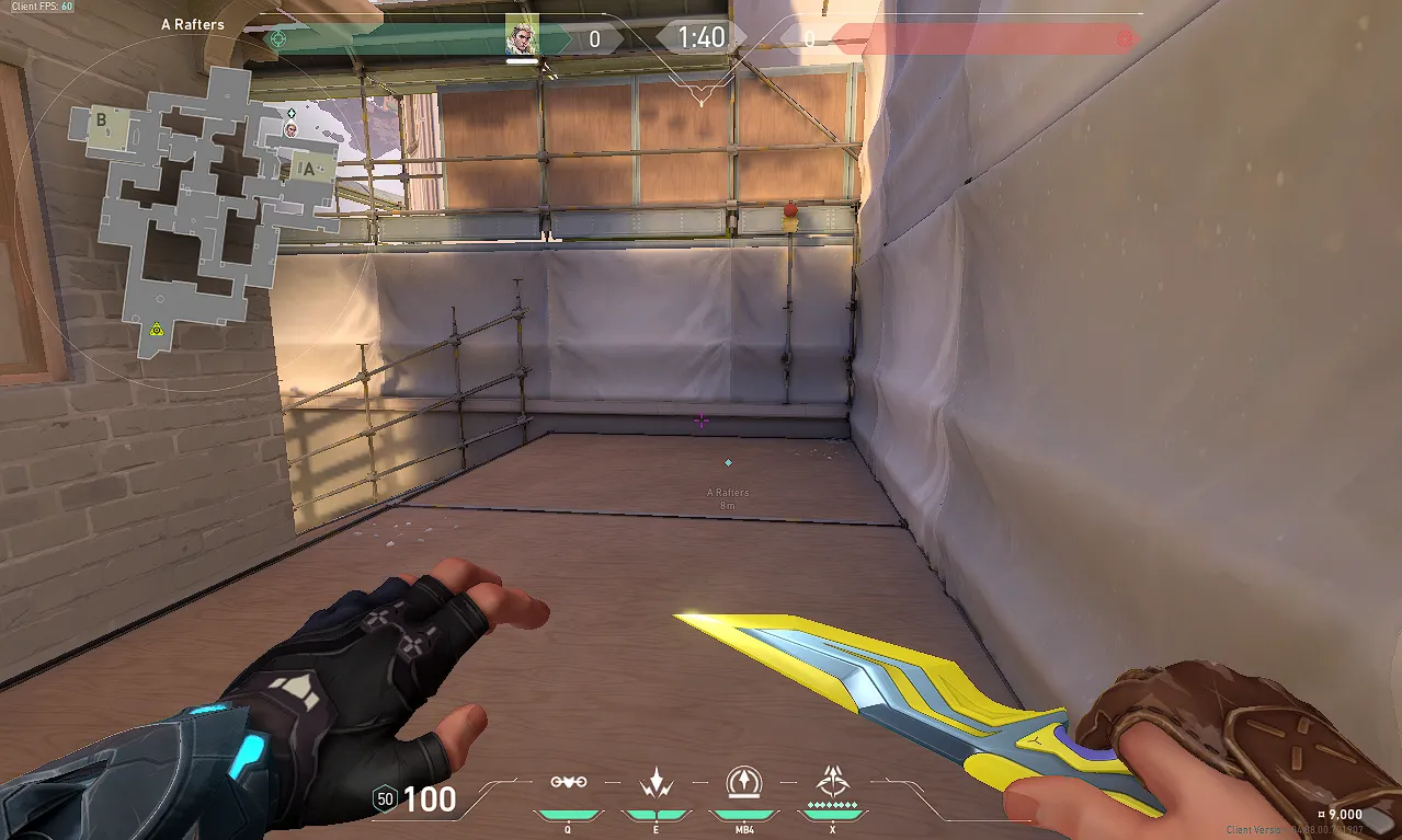 Easy A Retake Recon Dart — Sova lineup on Ascent