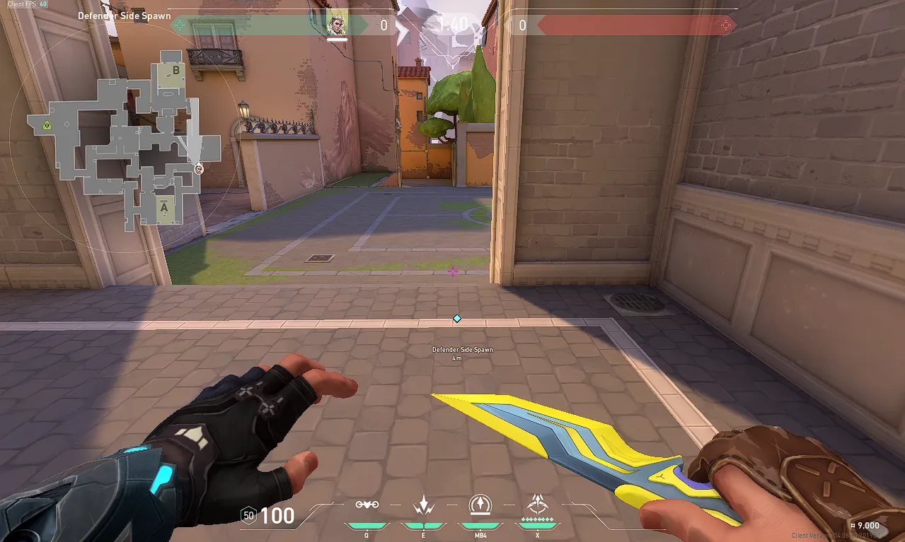 Easy Retake for B Site from Defender Spawn — Sova lineup on Ascent
