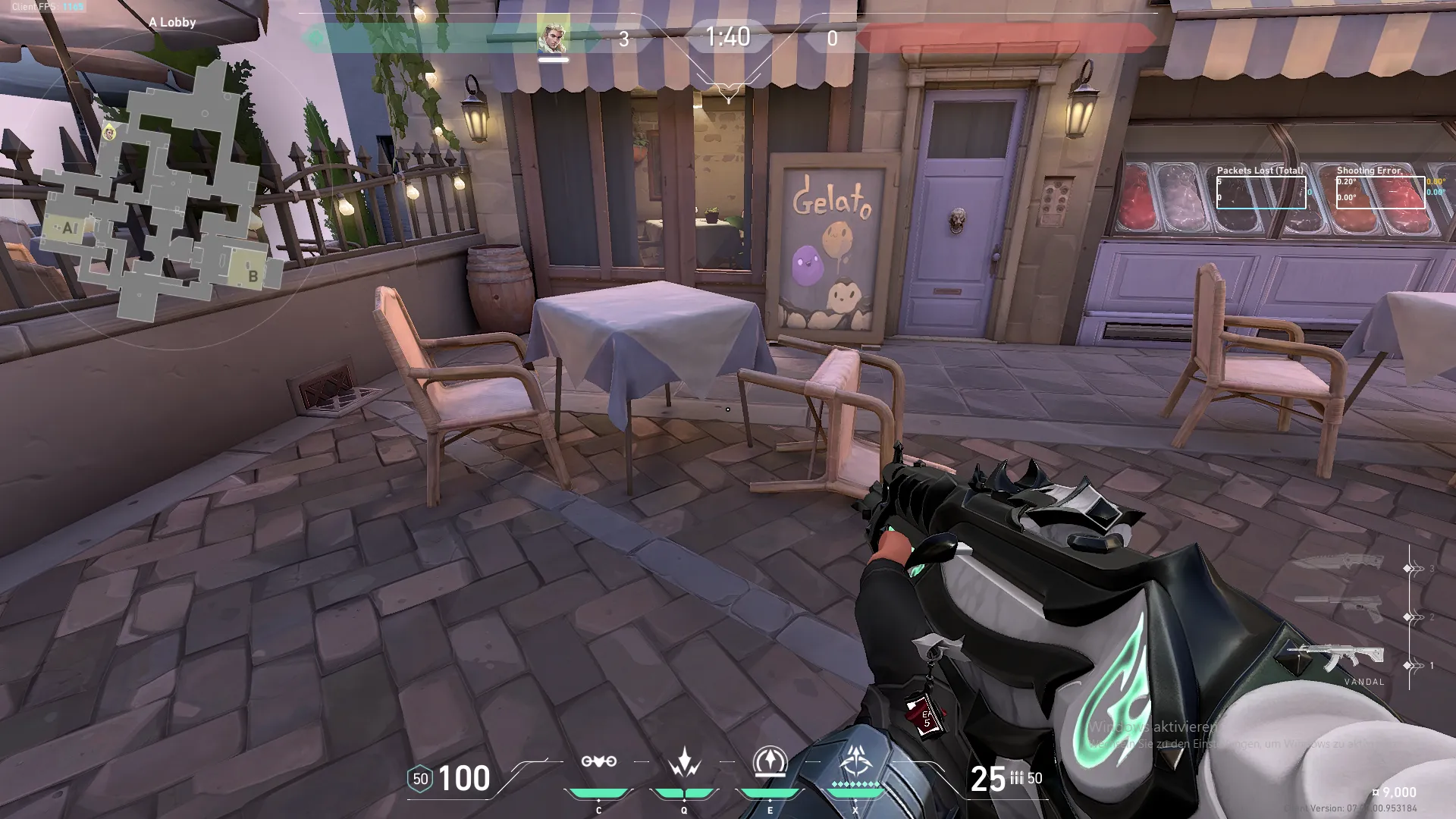 A Site Reveal Canon 1, Against Early A Aggro — Sova lineup on Ascent