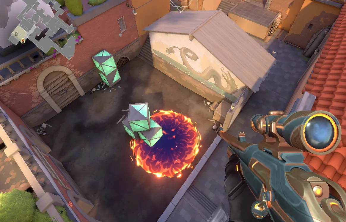 Brimstone Incendiary on Ascent Defense Site B — step 3 of 3: Result