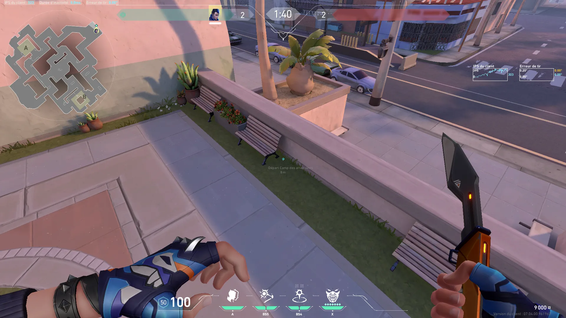 Yoru Tp Attackers Spawn to A Site — Yoru lineup on Sunset