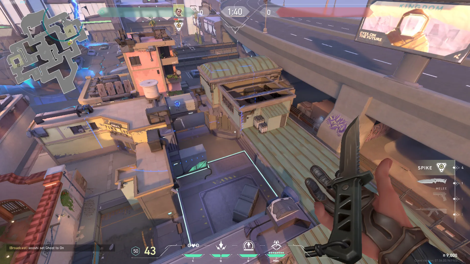 Sova Recon Bolt on Sunset Attack Site A — step 4 of 4: Result