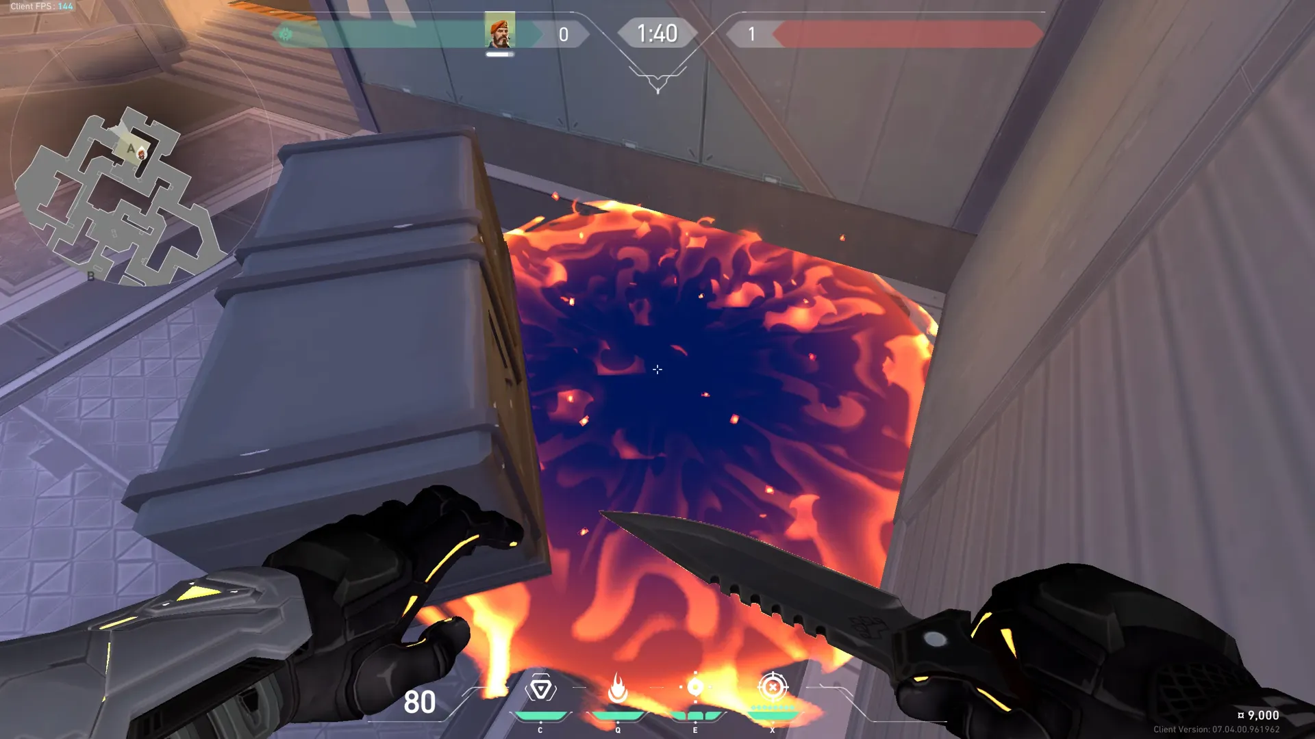 Brimstone Incendiary on Sunset Defense Site A — step 3 of 3: Result