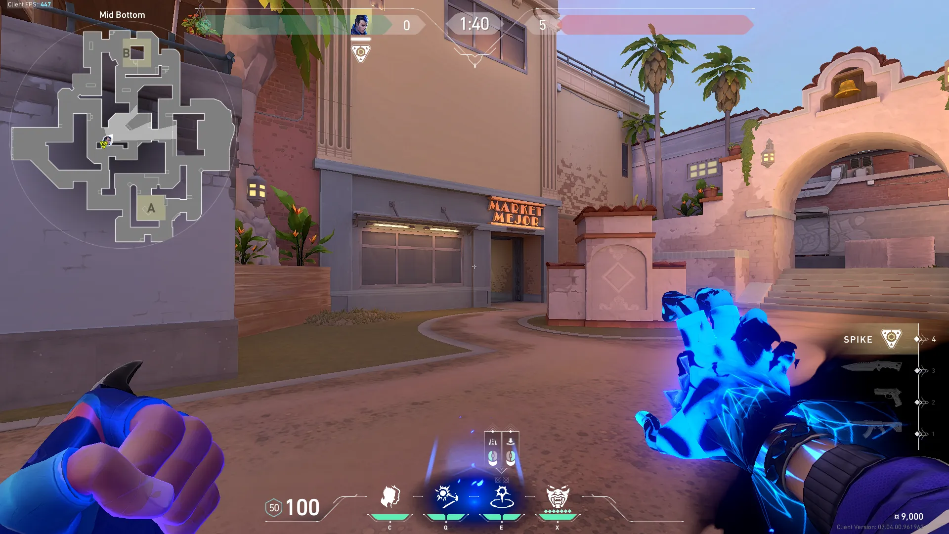 Yoru Gatecrash on Sunset Attack Site B — step 2 of 3: Aim — line up the shot