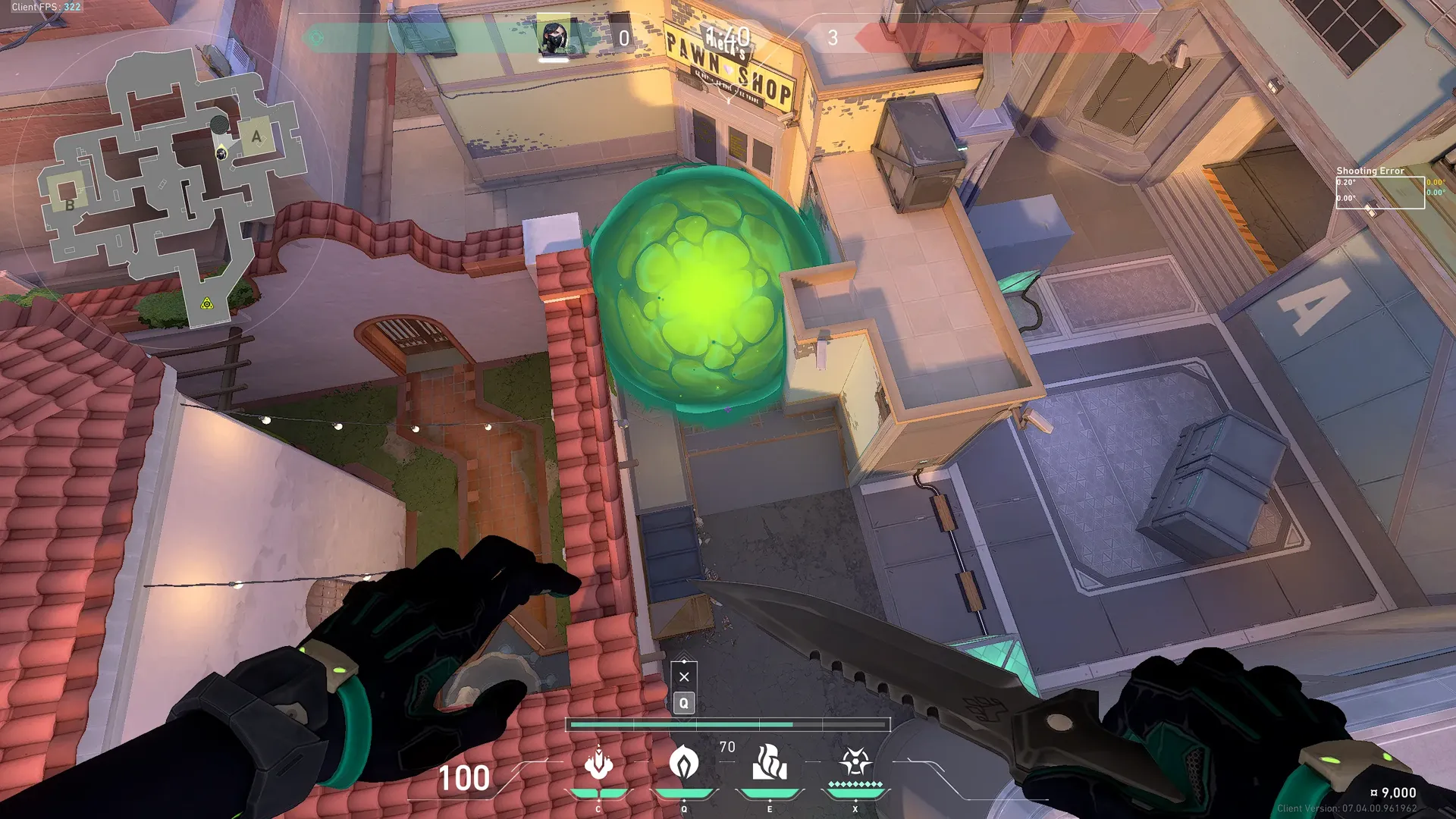 Viper Poison Cloud on Sunset Attack Site A — step 4 of 4: Result