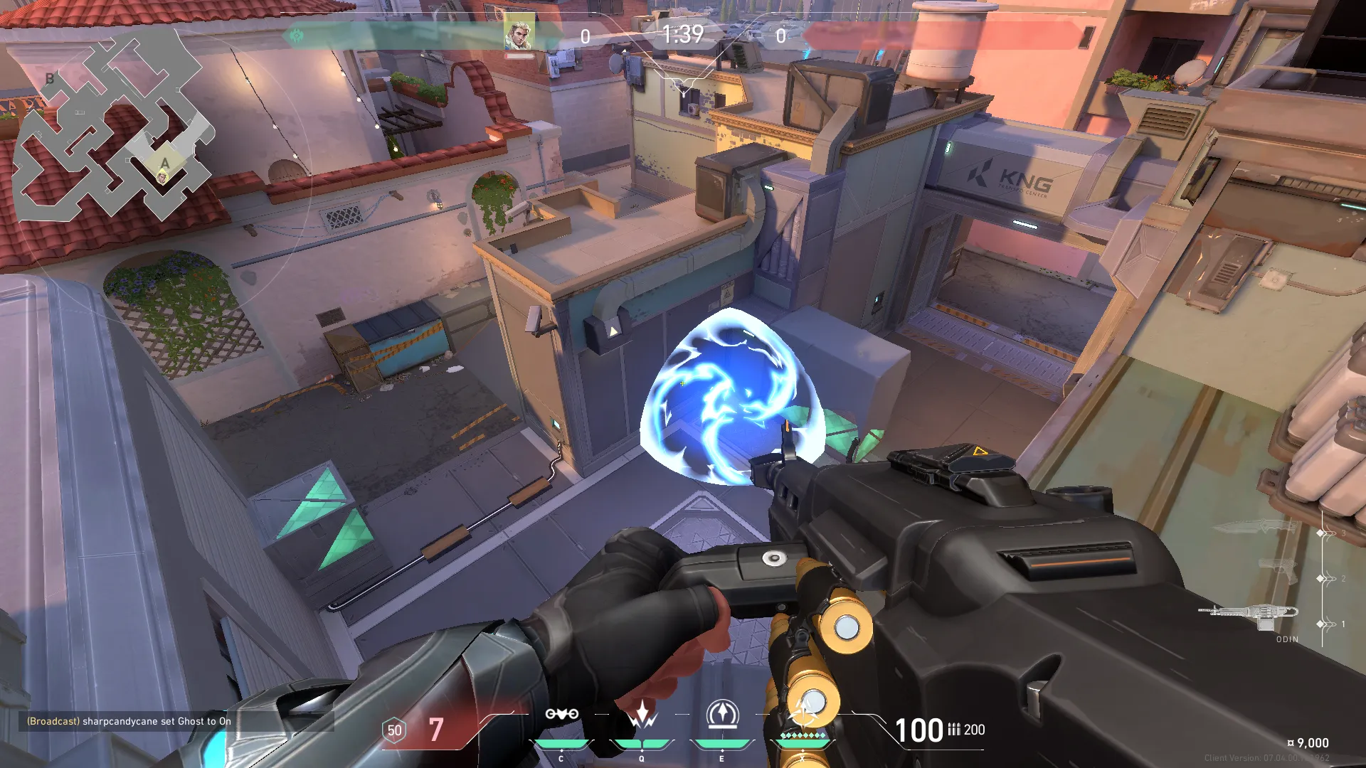 Sova Shock Bolt on Sunset Attack Site A — step 3 of 3: Result