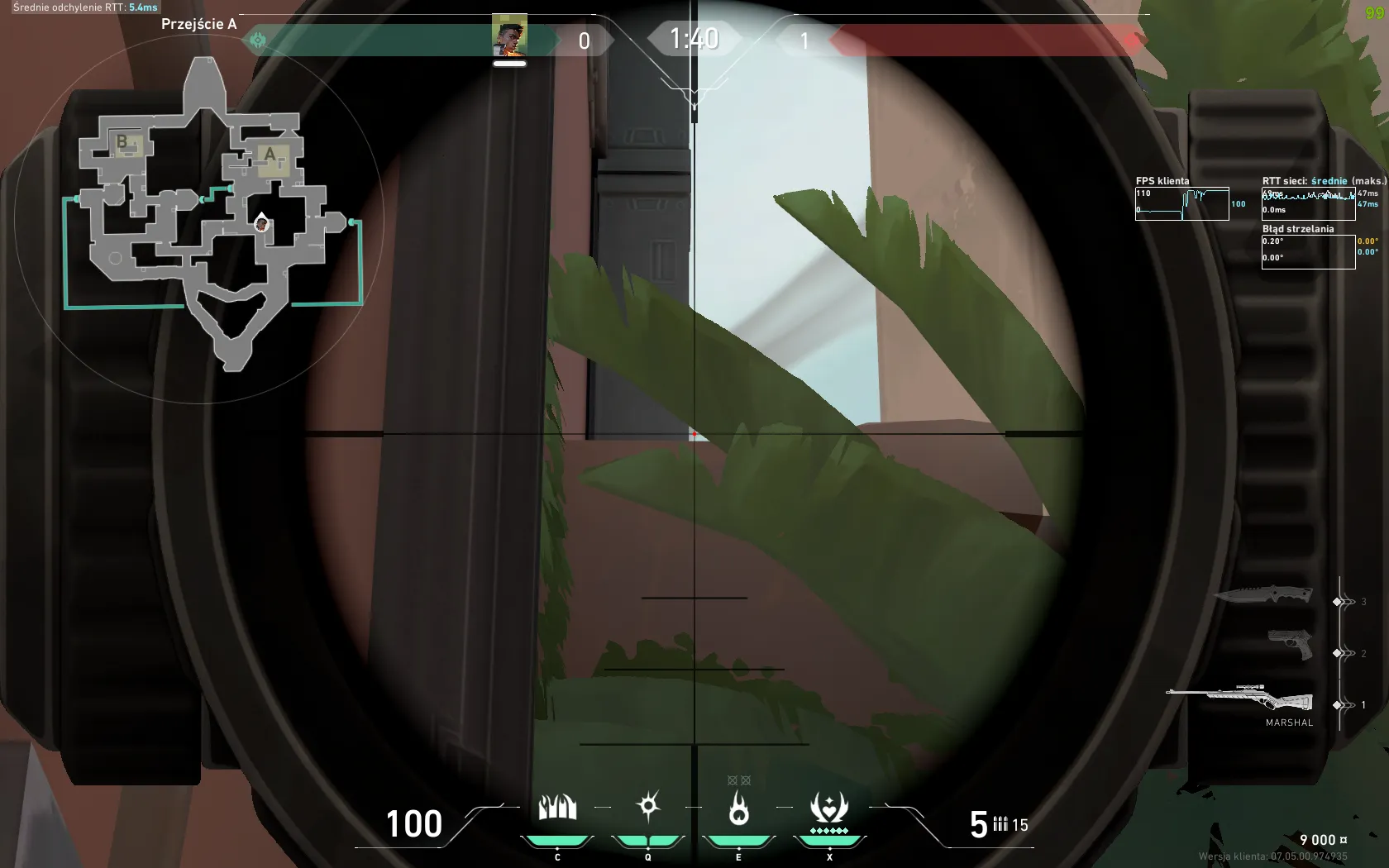 Phoenix Hot Hands on Bind Attack Site A — step 2 of 3: Aim — line up the shot