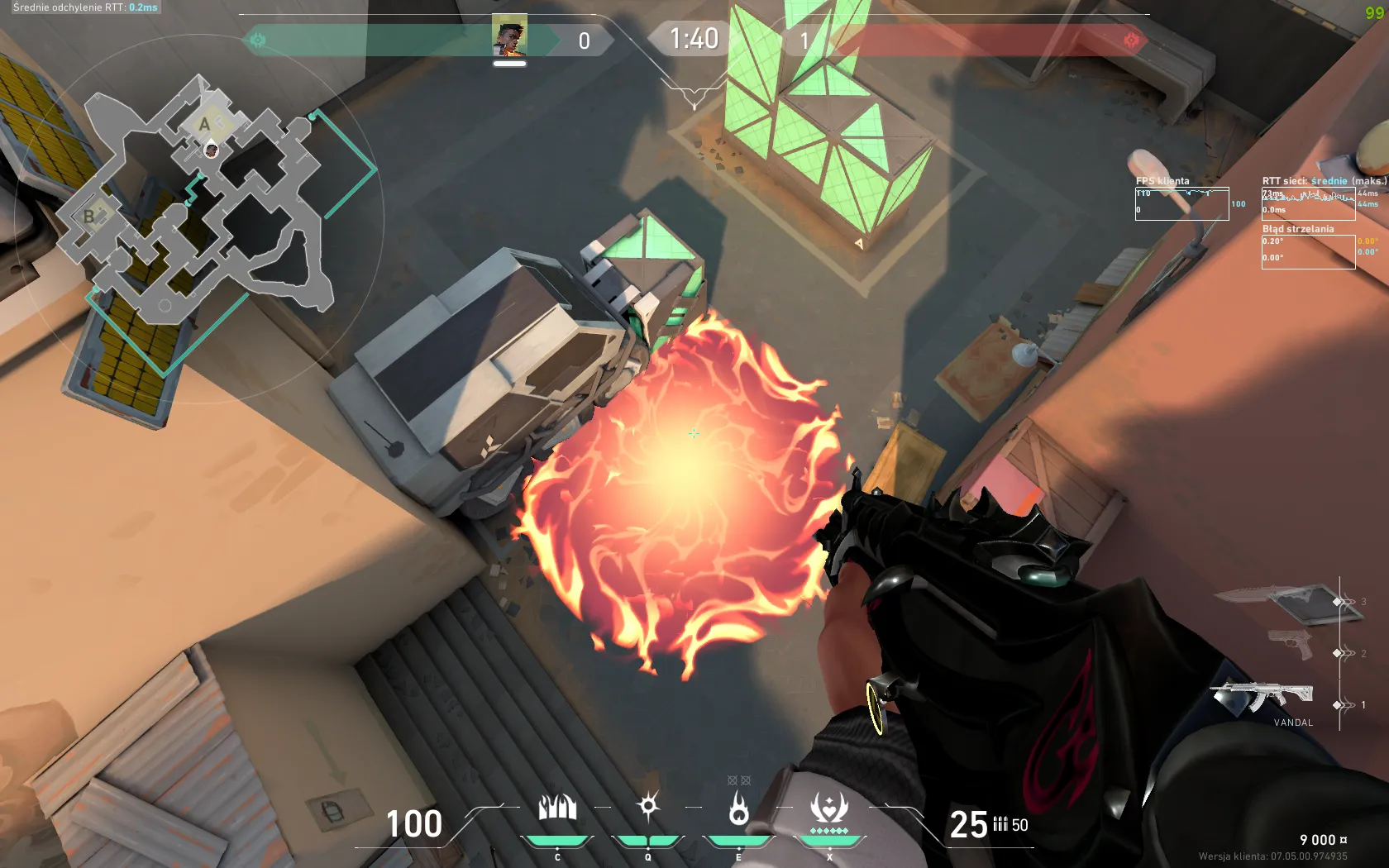 Phoenix Hot Hands on Bind Attack Site A — step 3 of 3: Result