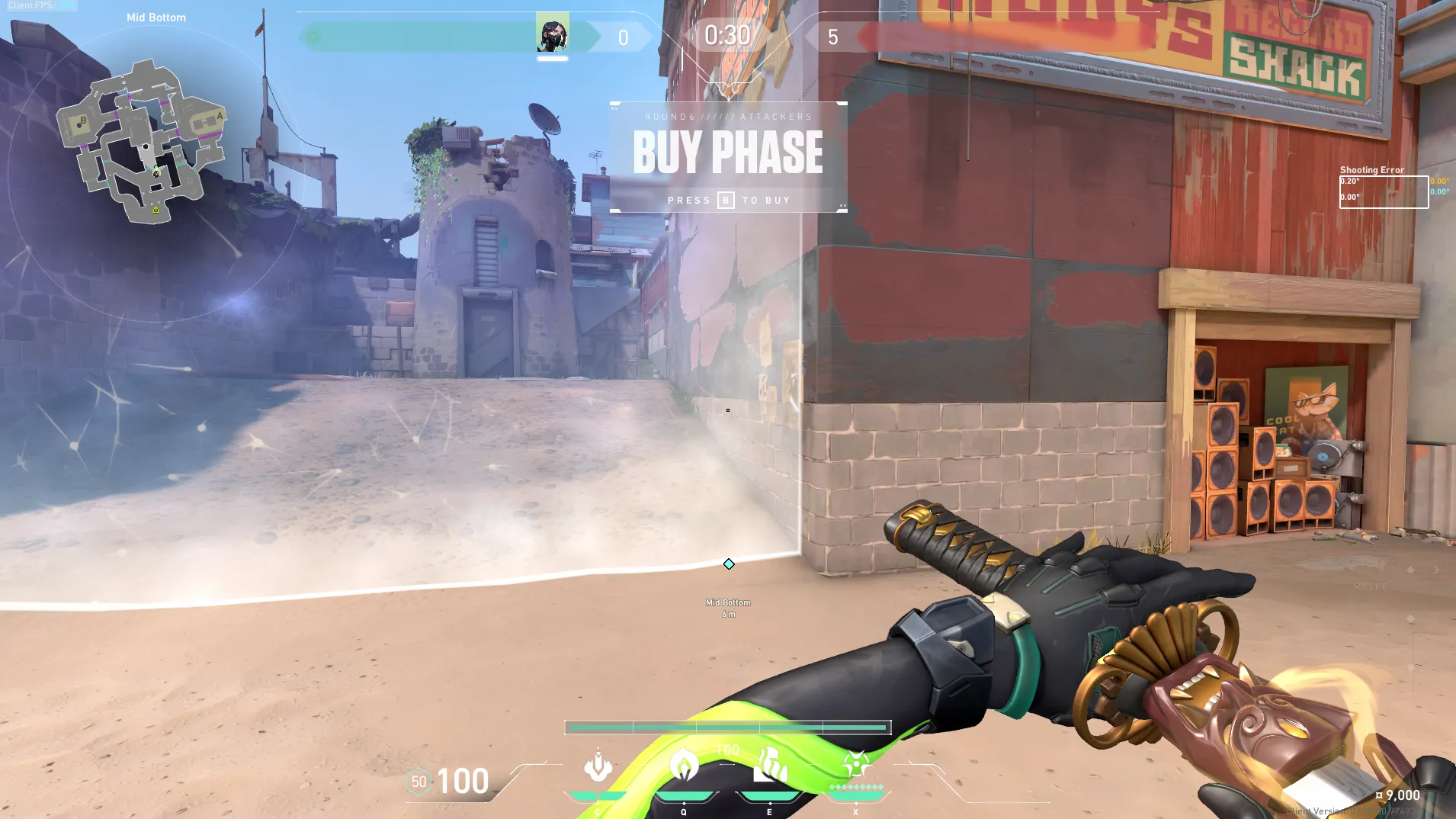 Mid Smoke Orb — Viper lineup on Breeze