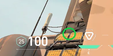 Brimstone Incendiary on Bind Attack Site B — step 3 of 4: Aim — line up the shot