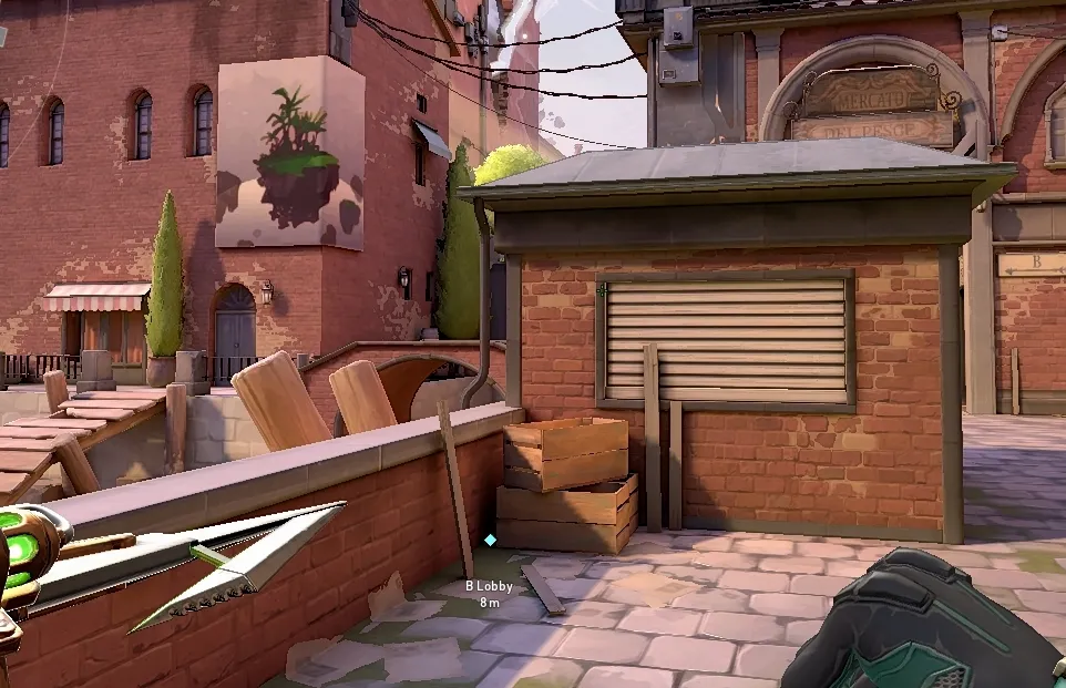 B Lobby to Triple — Viper lineup on Ascent