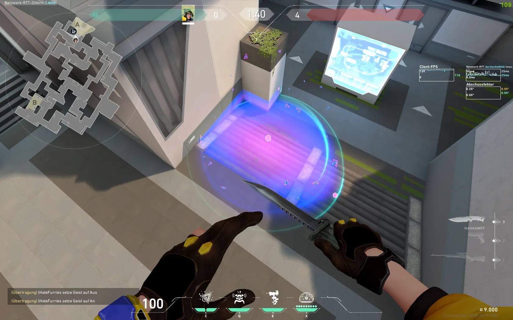 Killjoy Nanoswarm on Split Attack Site A — step 3 of 3: Result