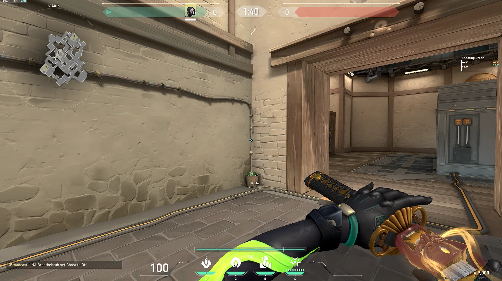 C Link to C Retake Molly 2 — Viper lineup on Haven