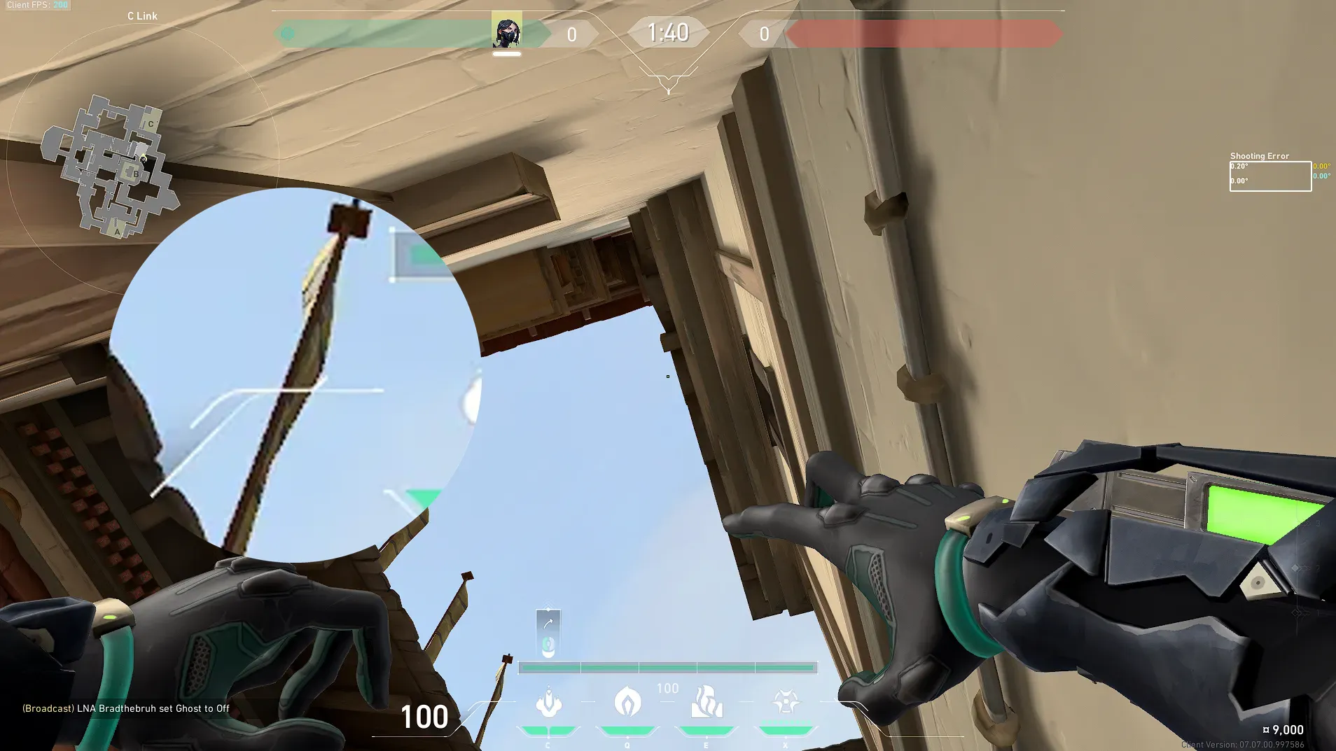 Viper Snake Bite on Haven Defense Site C — step 2 of 3: Aim — line up the shot