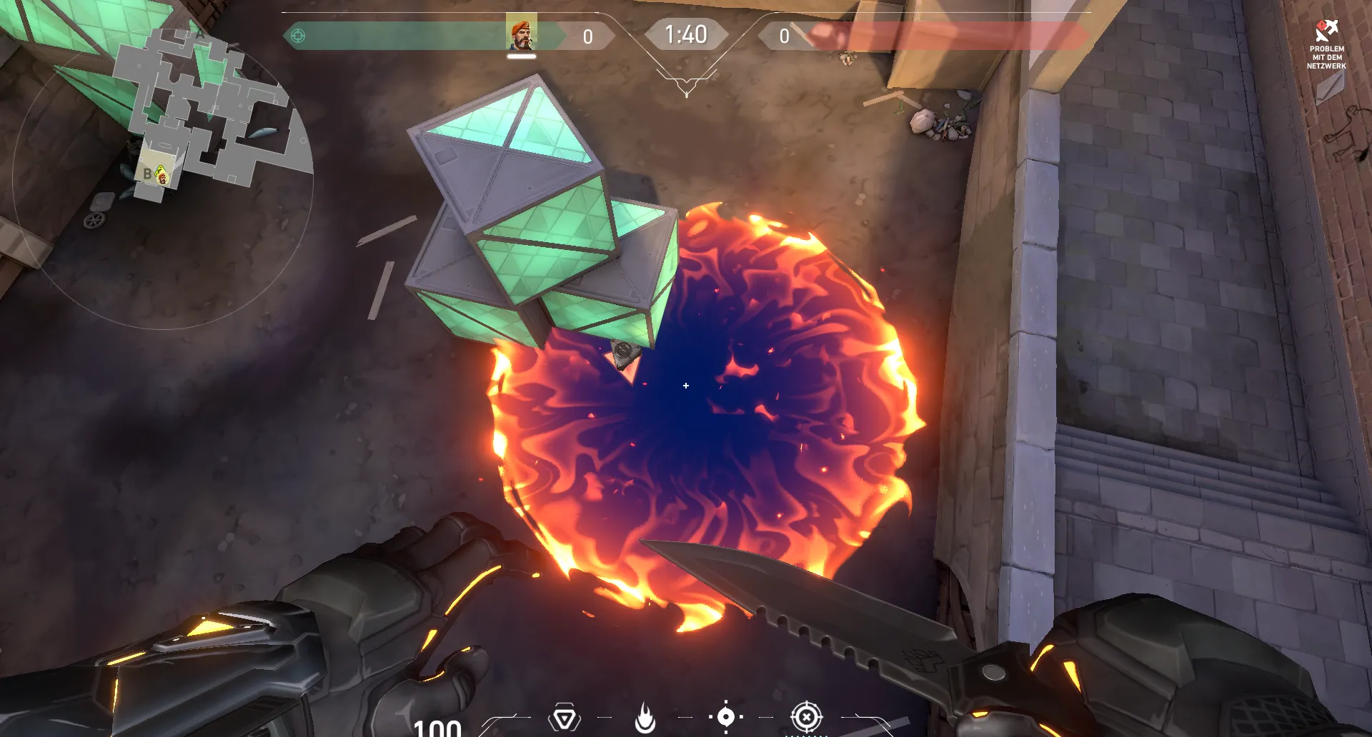 Brimstone Incendiary on Ascent Attack Site B — step 3 of 3: Result