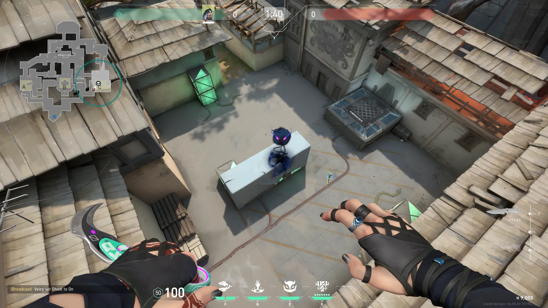 Fade Haunt on Haven Defense Site C — step 4 of 4: Result