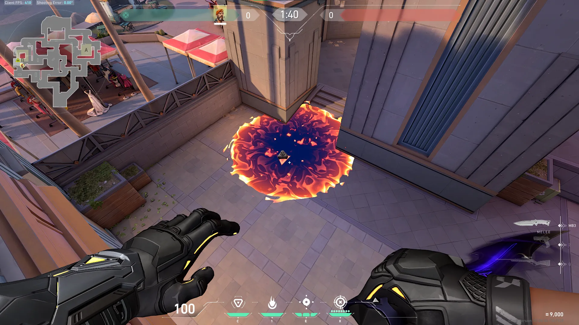 Brimstone Incendiary on Sunset Attack Site B — step 5 of 5: Result