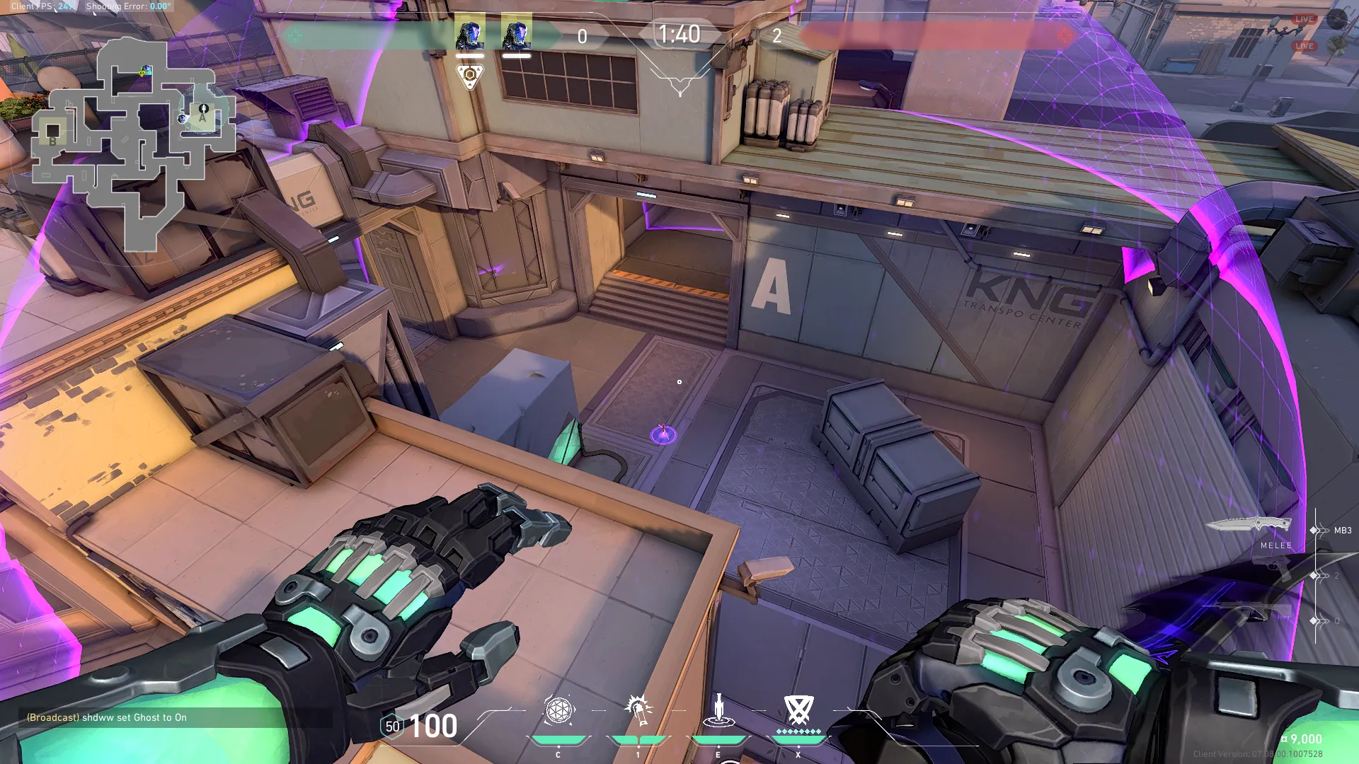 KAY/O Zero_Point on Sunset Attack Site A — step 3 of 3: Result