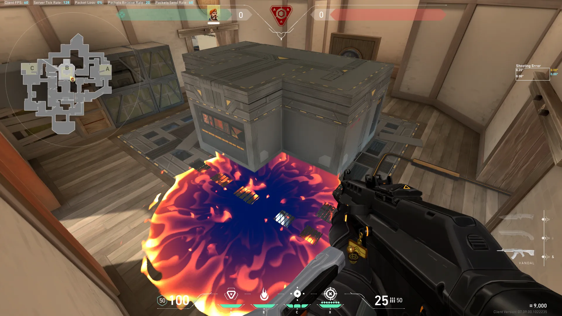 Brimstone Incendiary on Haven Attack Site B — step 3 of 3: Result