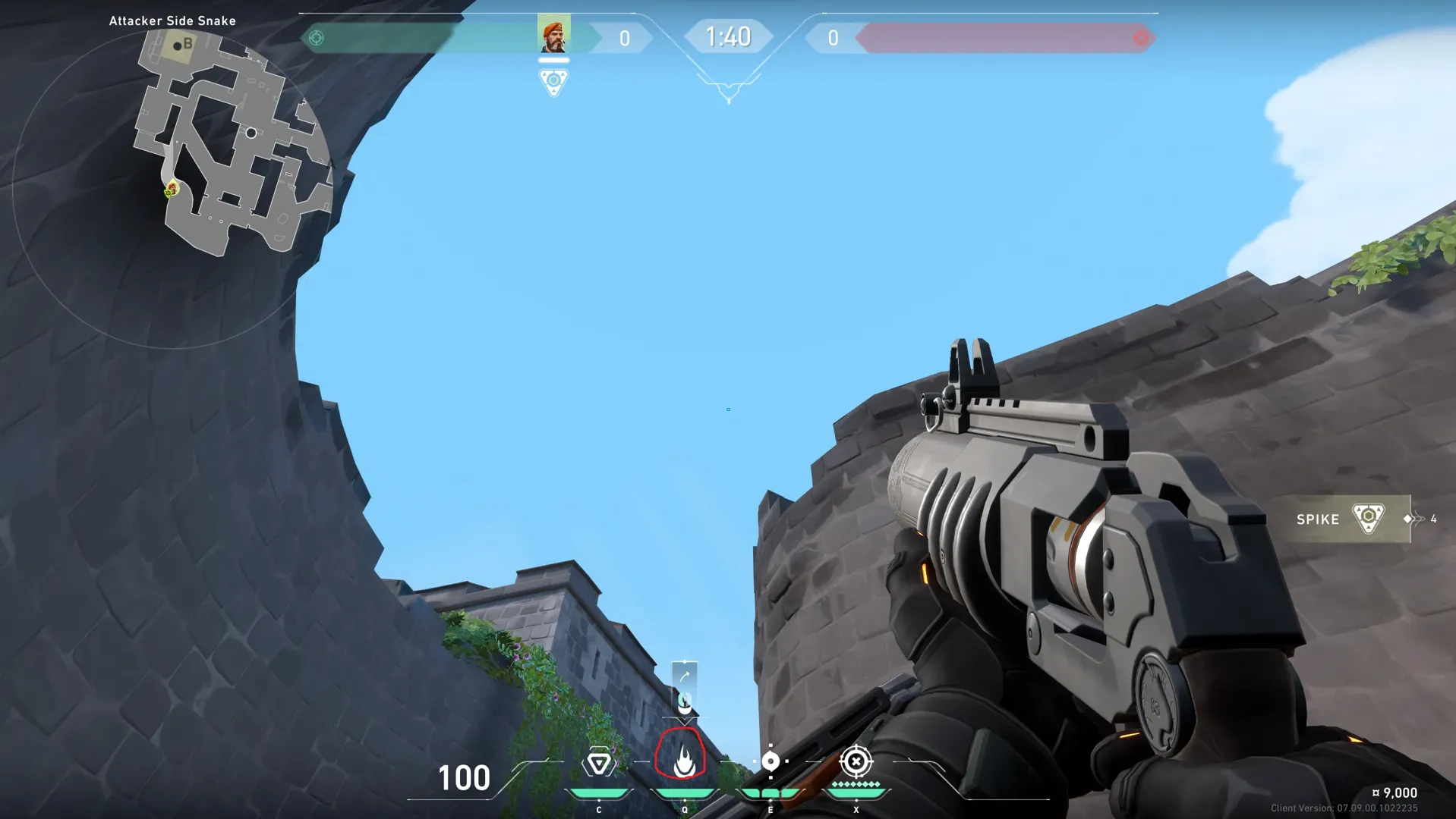 Brimstone Incendiary on Breeze Attack Site B — step 2 of 3: Aim — line up the shot