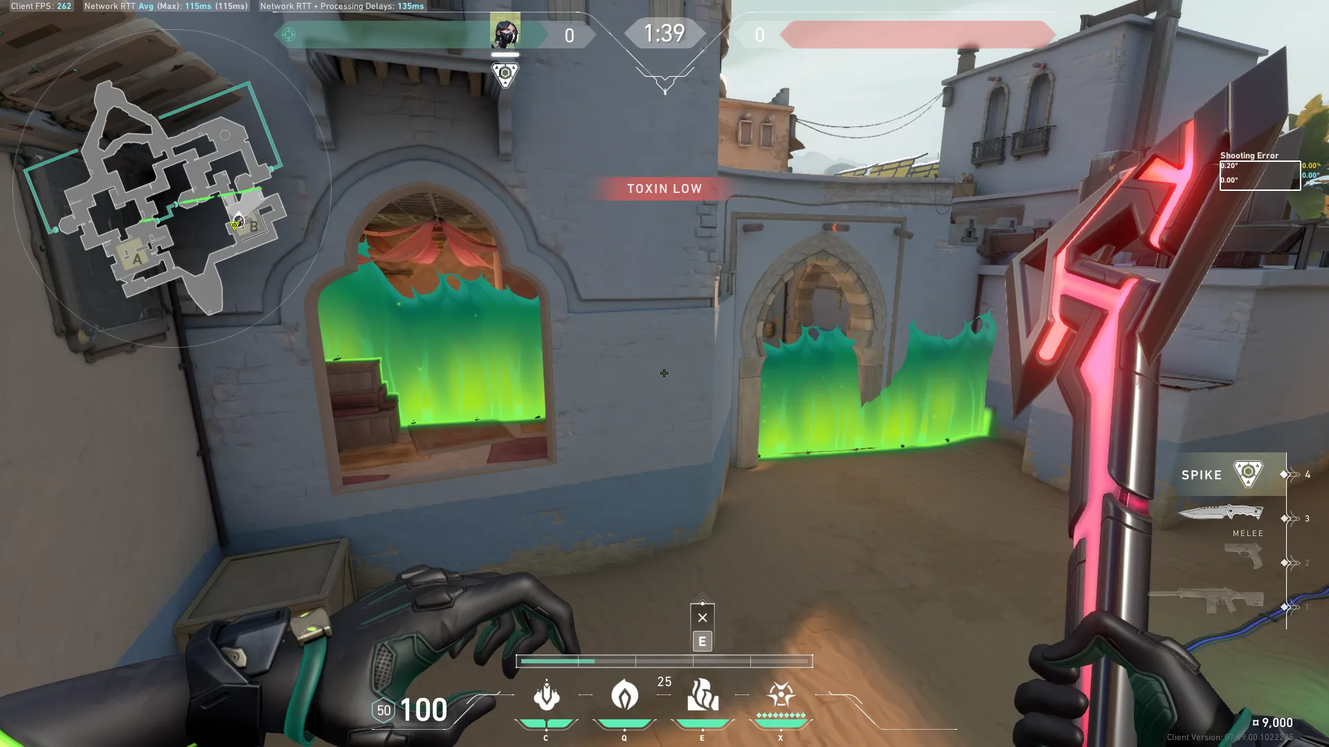 Viper Toxic Screen on Bind Defense Site B — step 4 of 4: Result