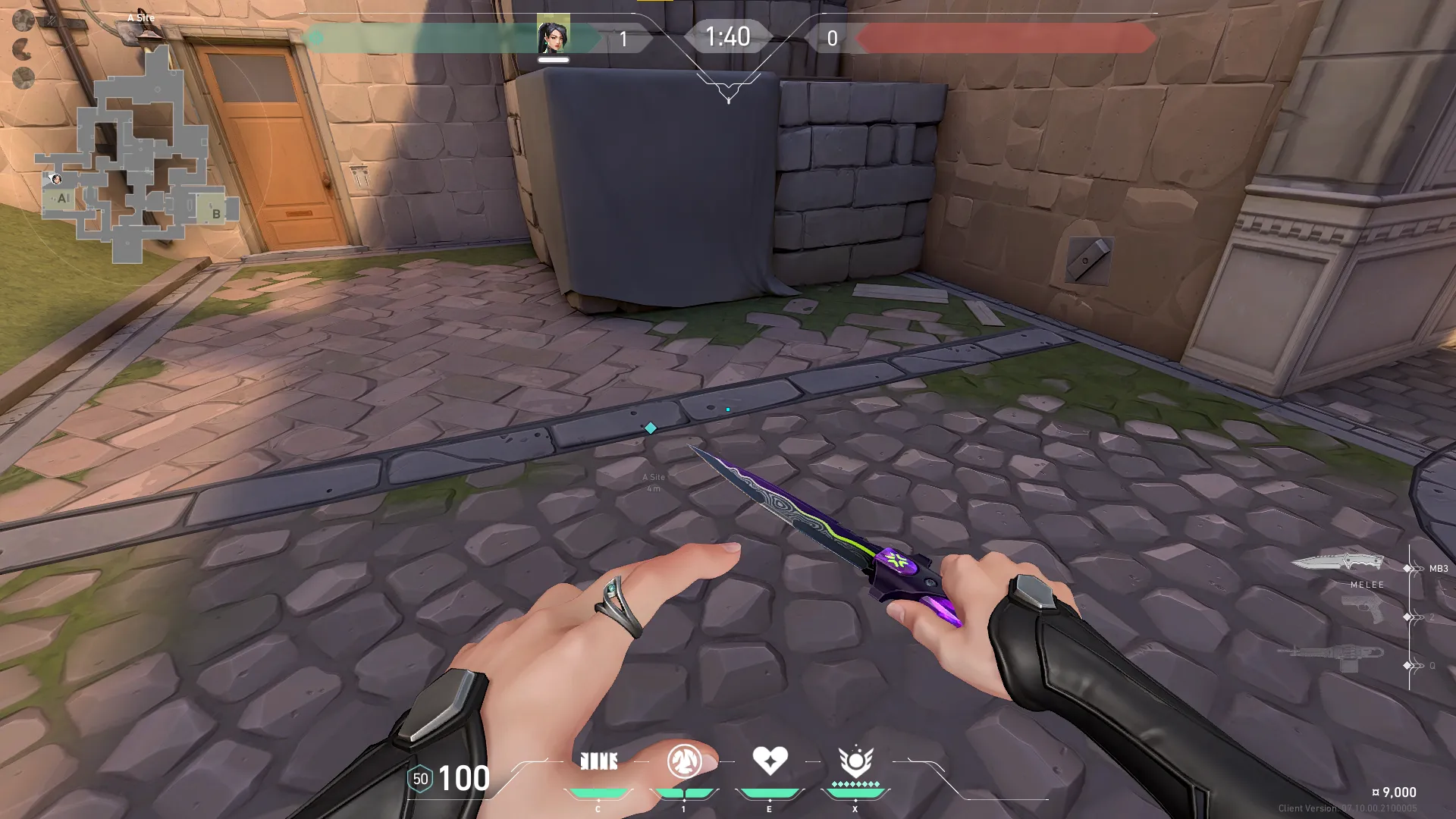 Sage Barrier Orb on Ascent Defense Site A — step 2 of 8: Aim — line up the shot