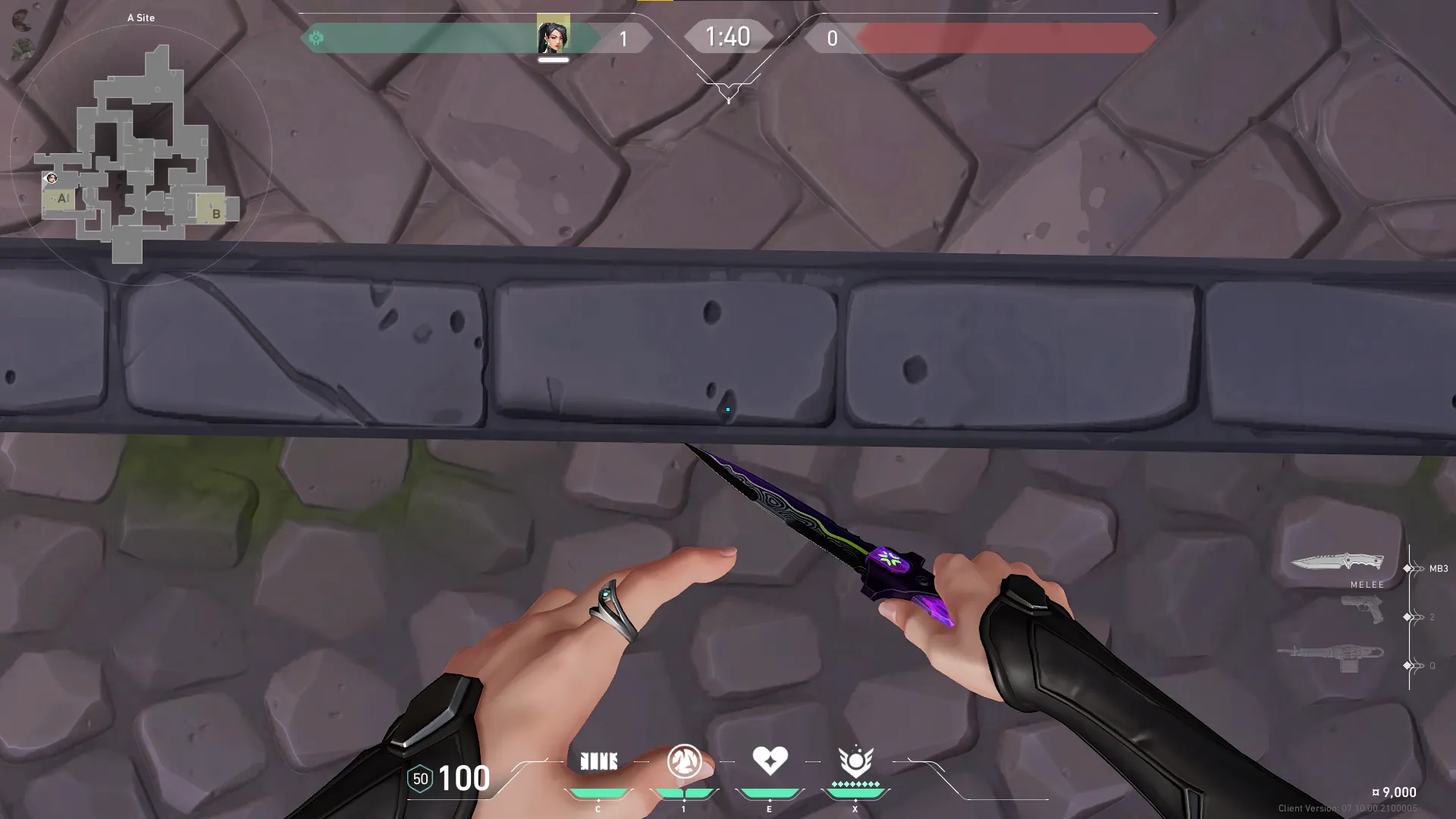 Sage Barrier Orb on Ascent Defense Site A — step 3 of 8: Aim — line up the shot