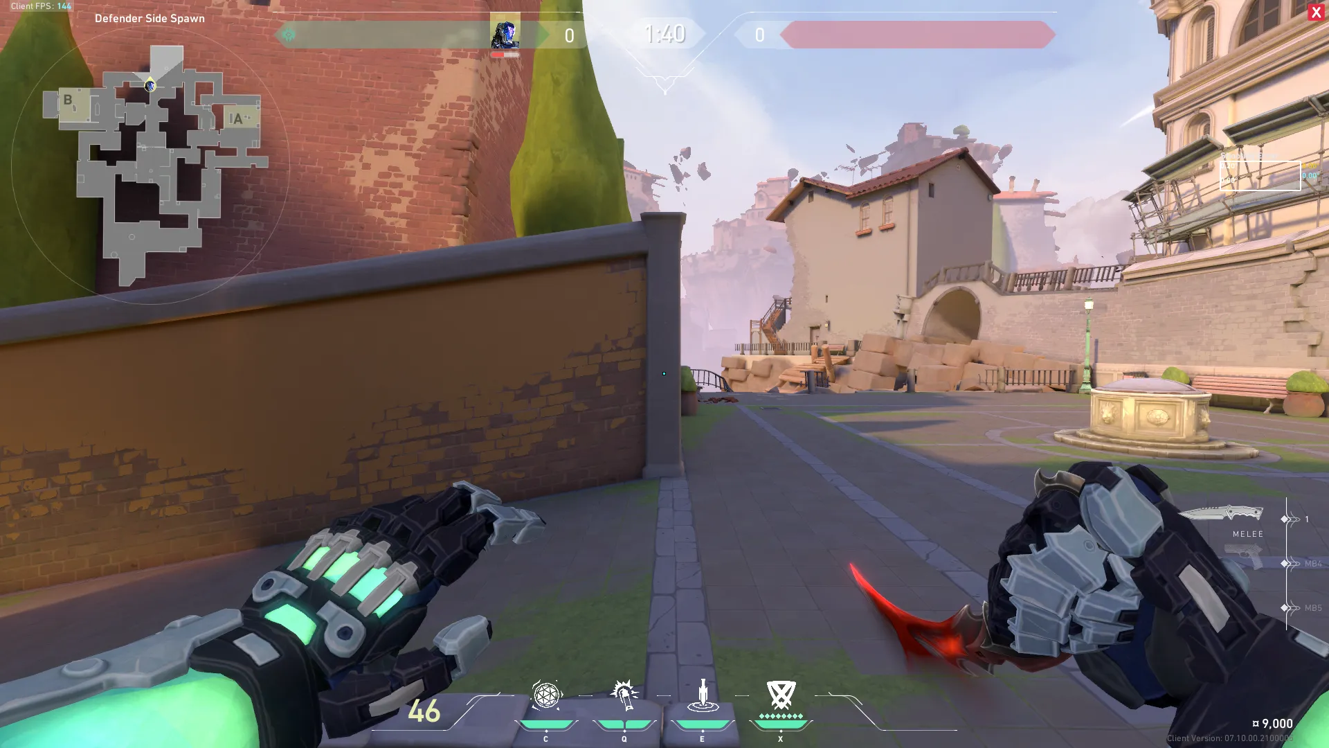 Ascent Defender Spawn to Mid Cubby Scan — KAY/O lineup on Ascent
