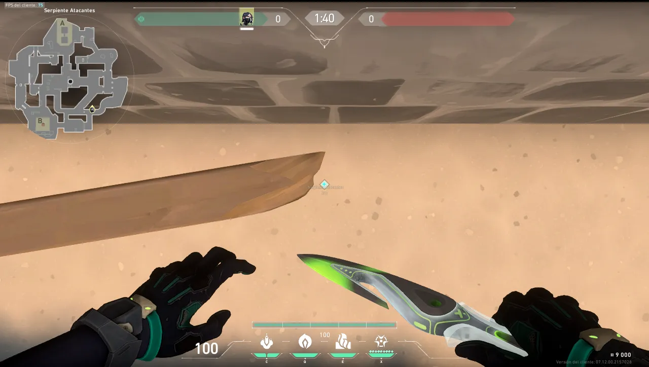 Viper B Default Post Plant (from Attacker Snake) — Viper lineup on Breeze